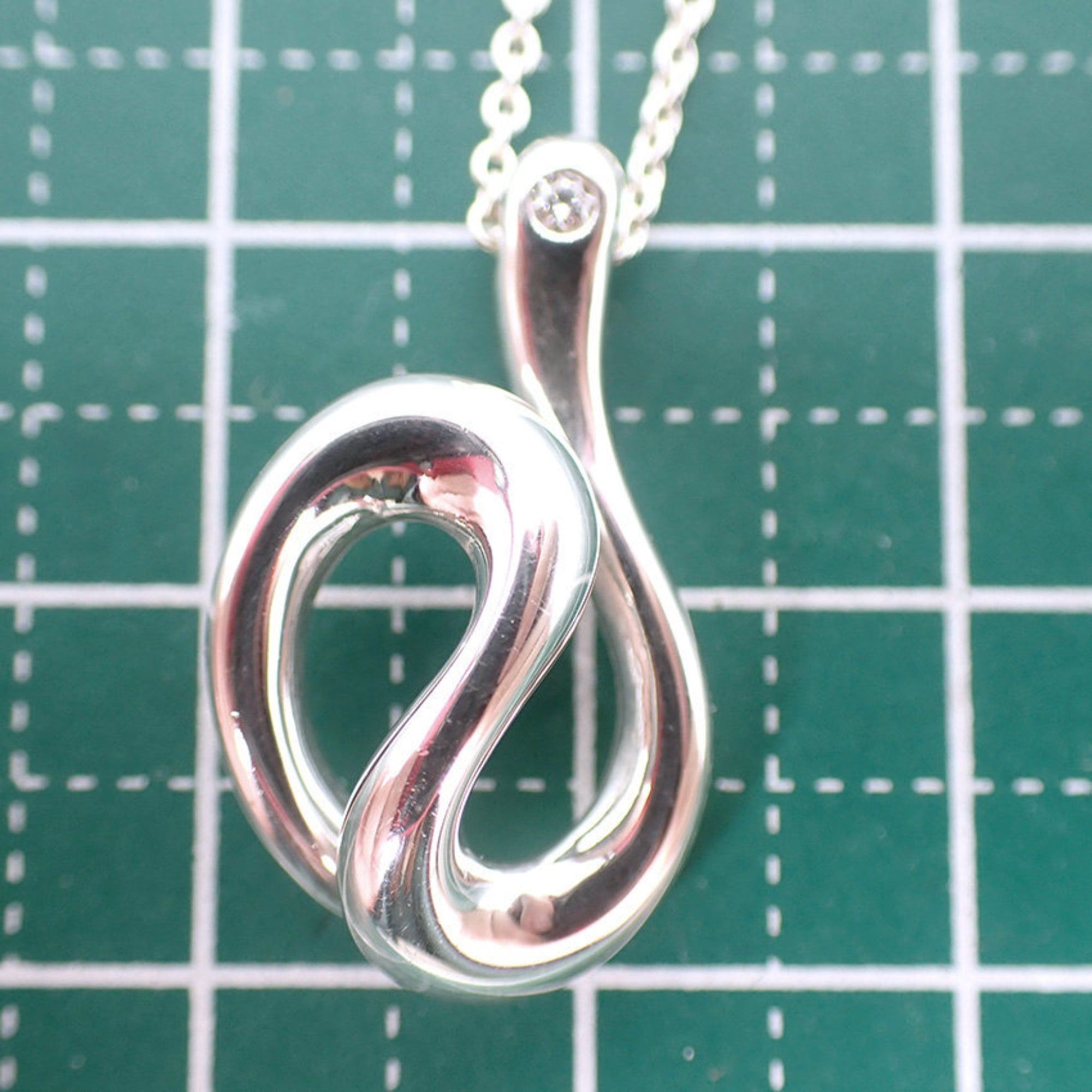 Tiffany & Co. TIFFANY 925 Wave Pendant Necklace Size ONE SIZE - 10 Thumbnail