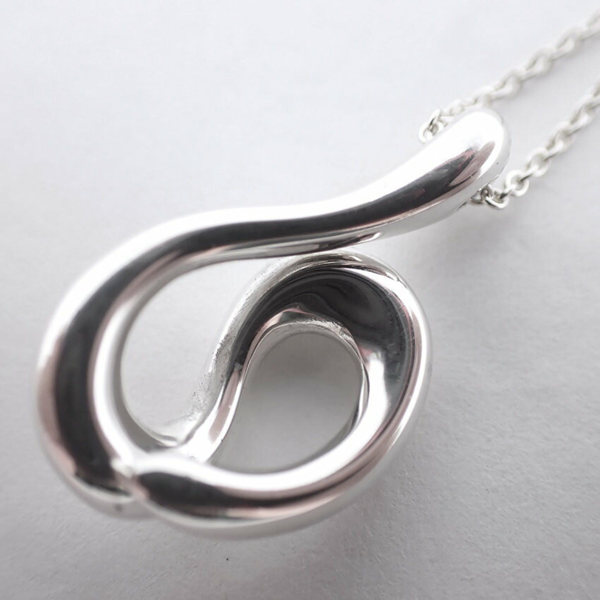 Tiffany & Co. TIFFANY 925 Wave Pendant Necklace Size ONE SIZE - 8 Thumbnail
