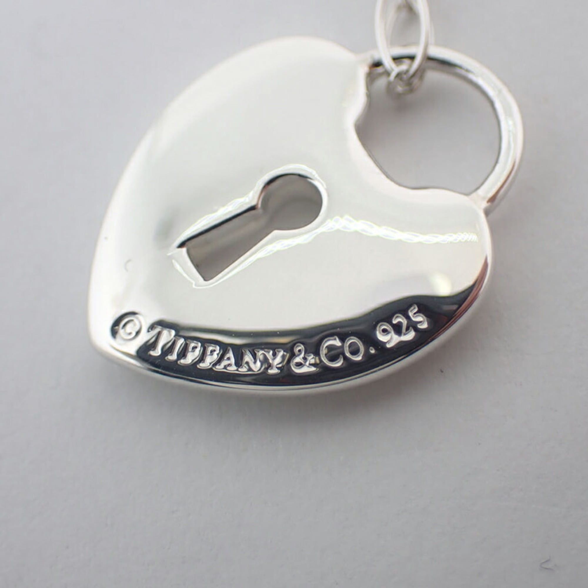 Tiffany & Co. TIFFANY 925 keyhole heart pendant necklace Size ONE SIZE - 5 Thumbnail