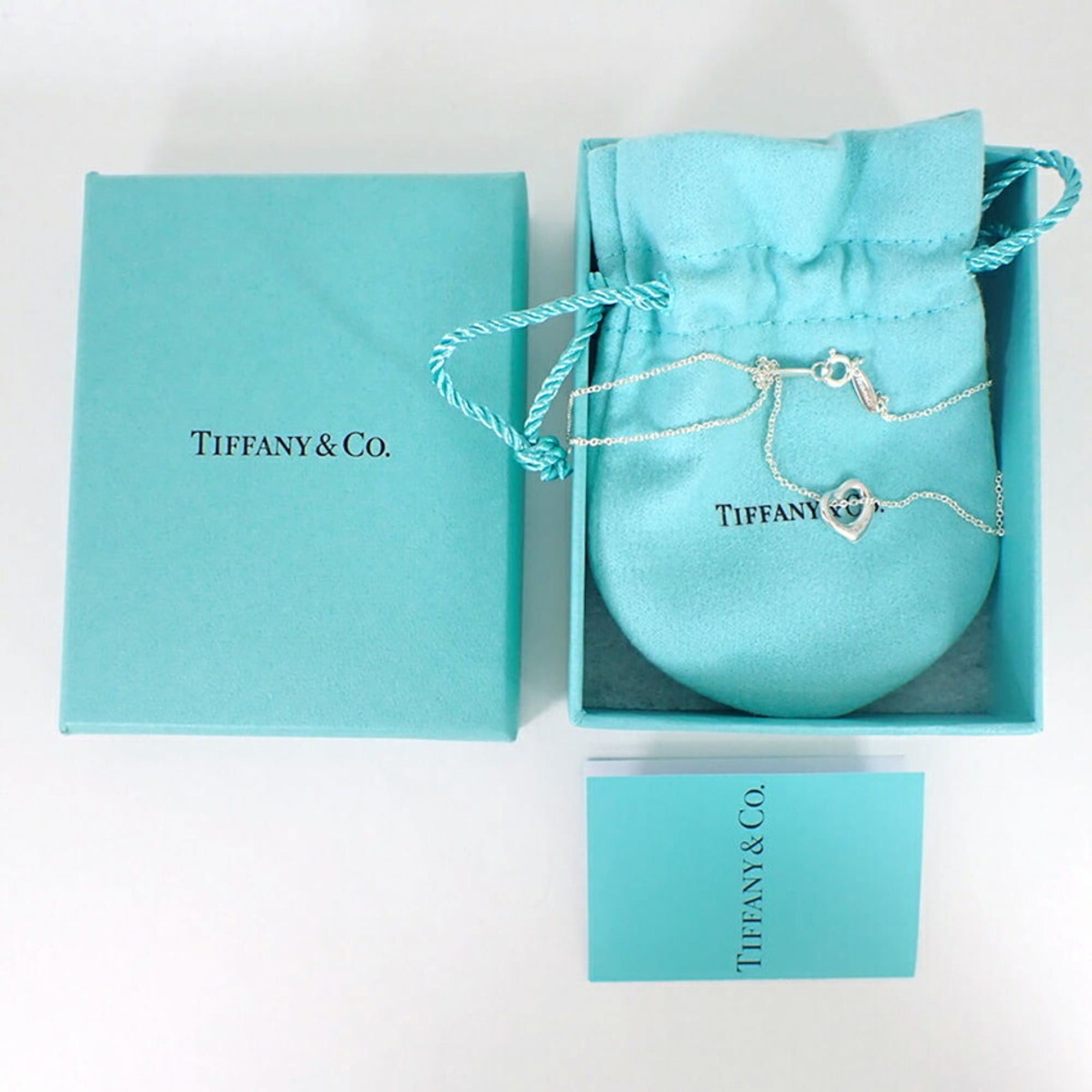 Tiffany & Co. TIFFANY 925 heart pendant necklace Size ONE SIZE - 7 Thumbnail