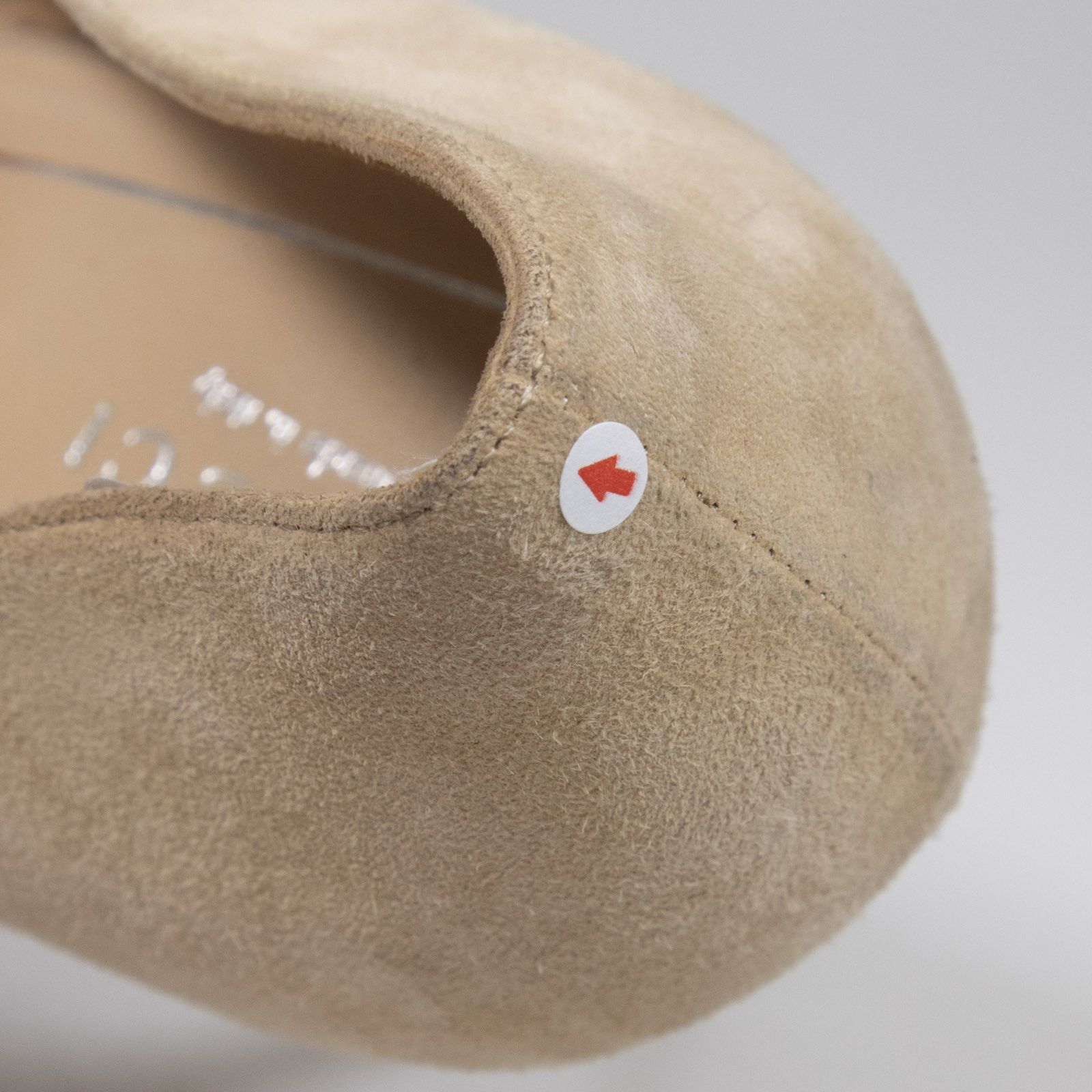 Gucci Beige Suede Gemstone Accent Sandals Size US 9.5 / IT 39.5 - 6 Thumbnail