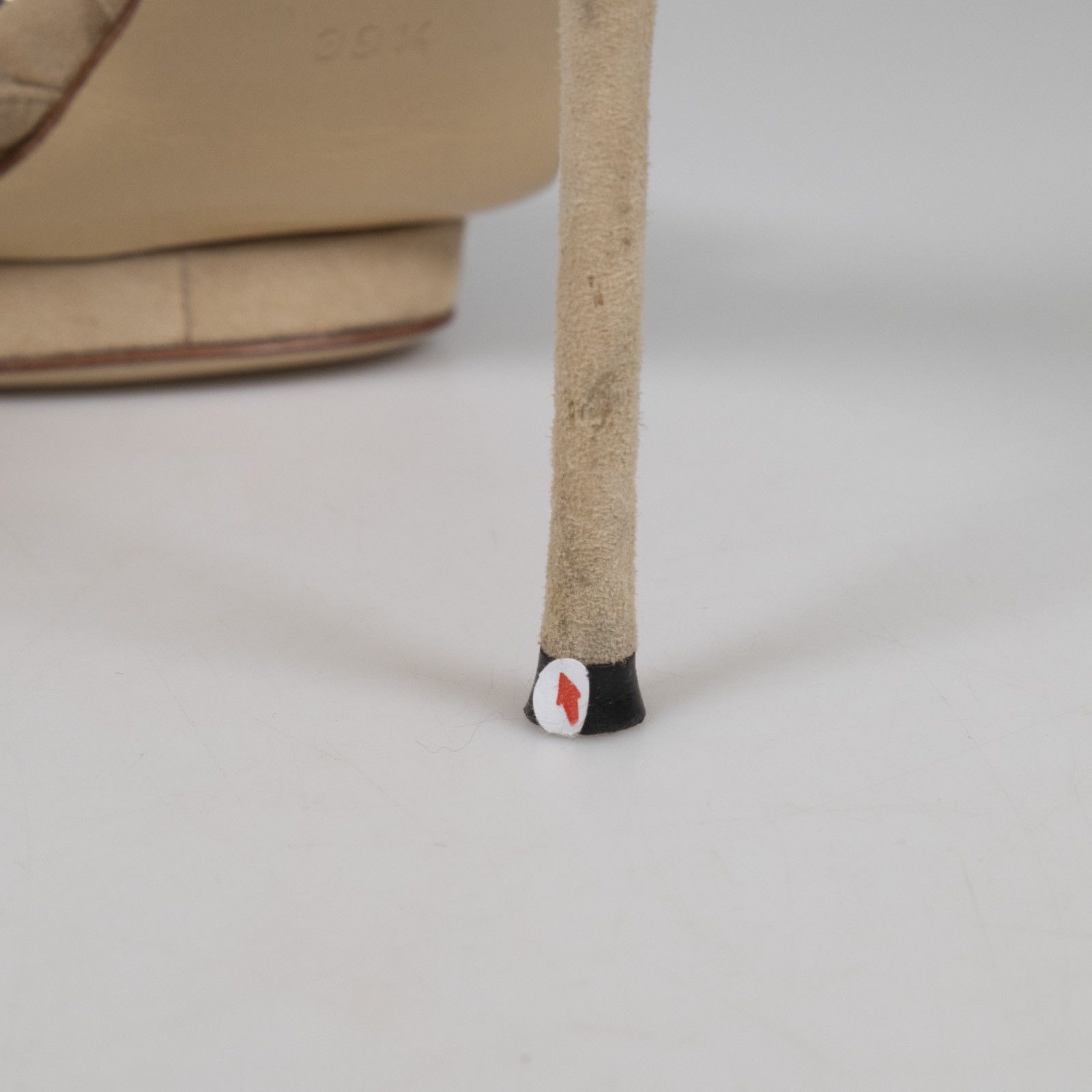 Gucci Beige Suede Gemstone Accent Sandals Size US 9.5 / IT 39.5 - 17 Thumbnail