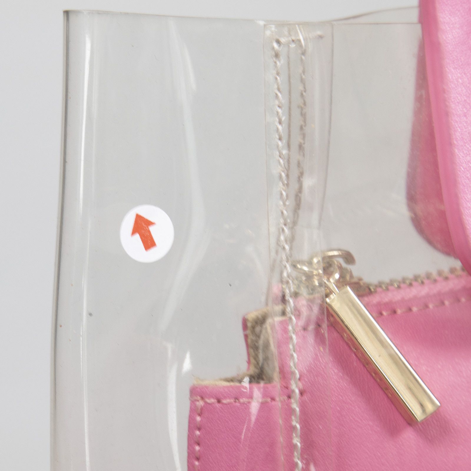 Staud Pink Leather & PVC Mini Shirley Handbag Size ONE SIZE - 12 Thumbnail