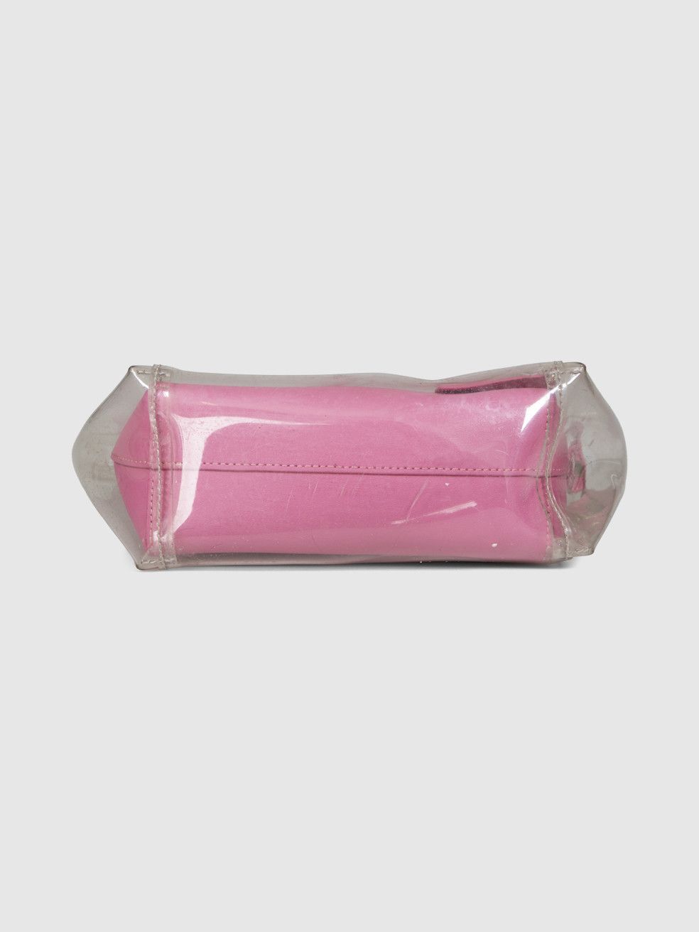 Staud Pink Leather & PVC Mini Shirley Handbag Size ONE SIZE - 5 Thumbnail