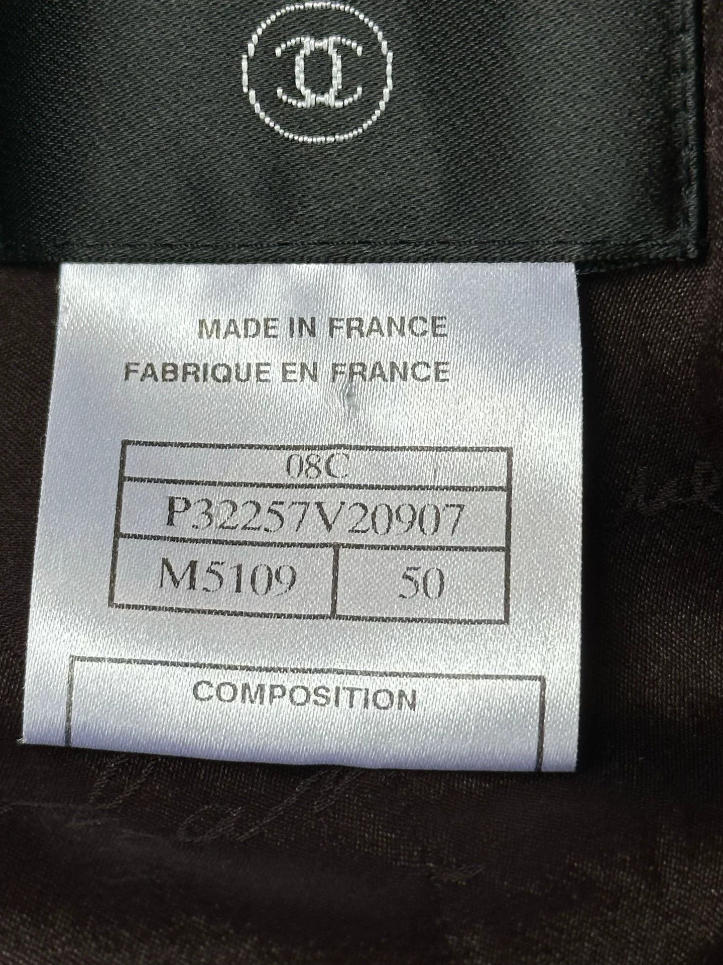 Chanel Chanel 08C Tweed Jacket fr50 Size US M / EU 48-50 / 2 - 4 Thumbnail