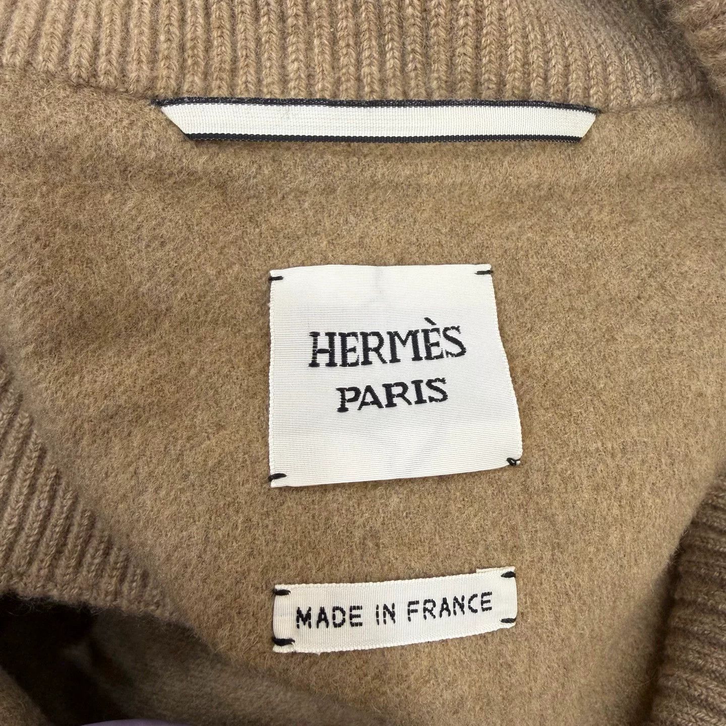 Hermes Hermes Camel Cashmere Cocoon Coat 34 Size US XS / EU 42 / 0 - 4 Thumbnail