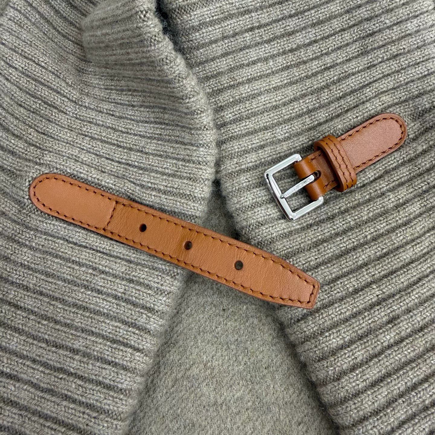 Hermes Hermes Camel Cashmere Cocoon Coat 34 Size US XS / EU 42 / 0 - 5 Thumbnail