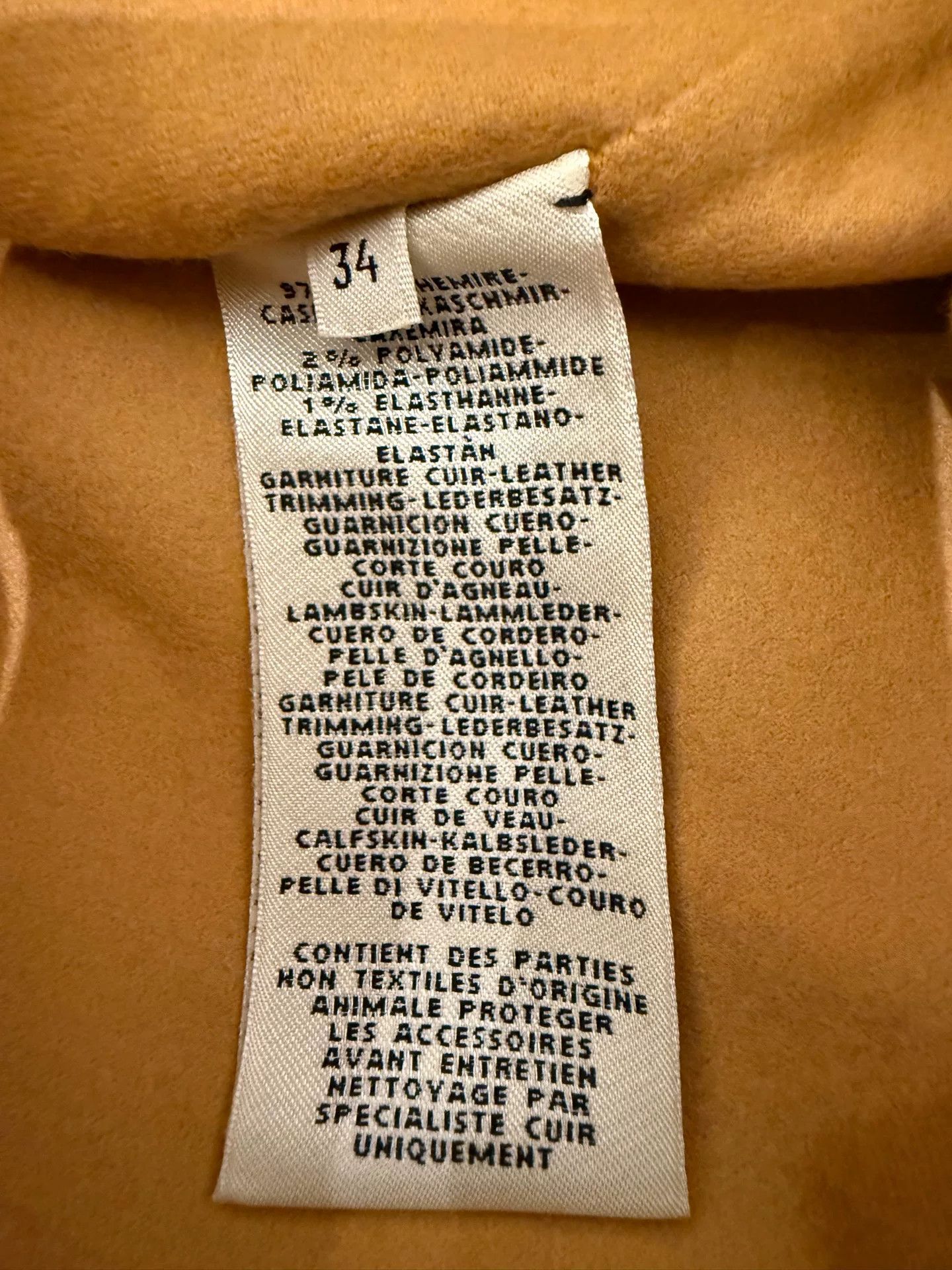 Hermes hermes beige cashmere cape coat size m Size US M / EU 48-50 / 2 - 4 Thumbnail