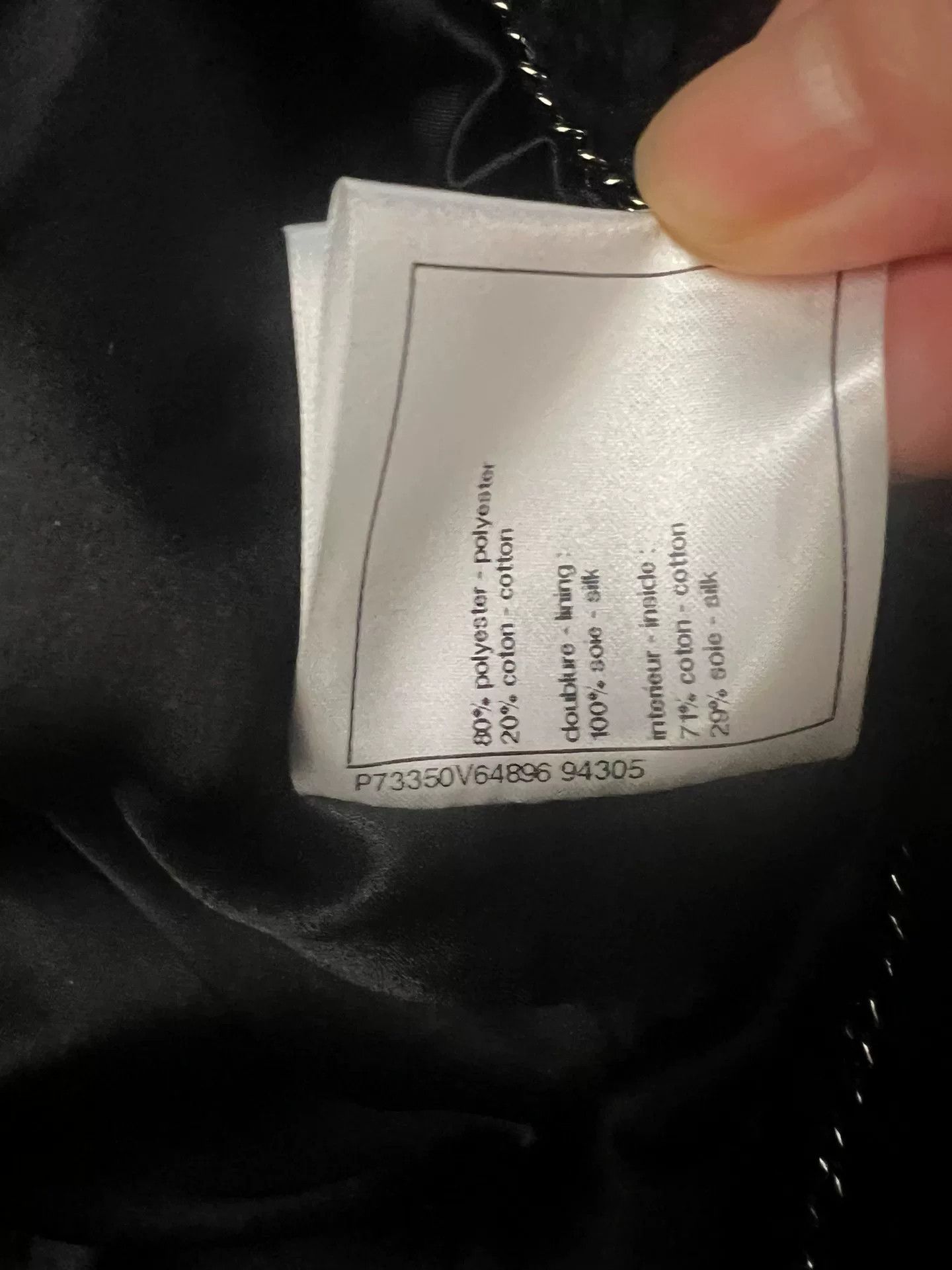 Chanel Chanel 22B Black Double-Breasted Jacket Size US S / EU 44-46 / 1 - 8 Thumbnail