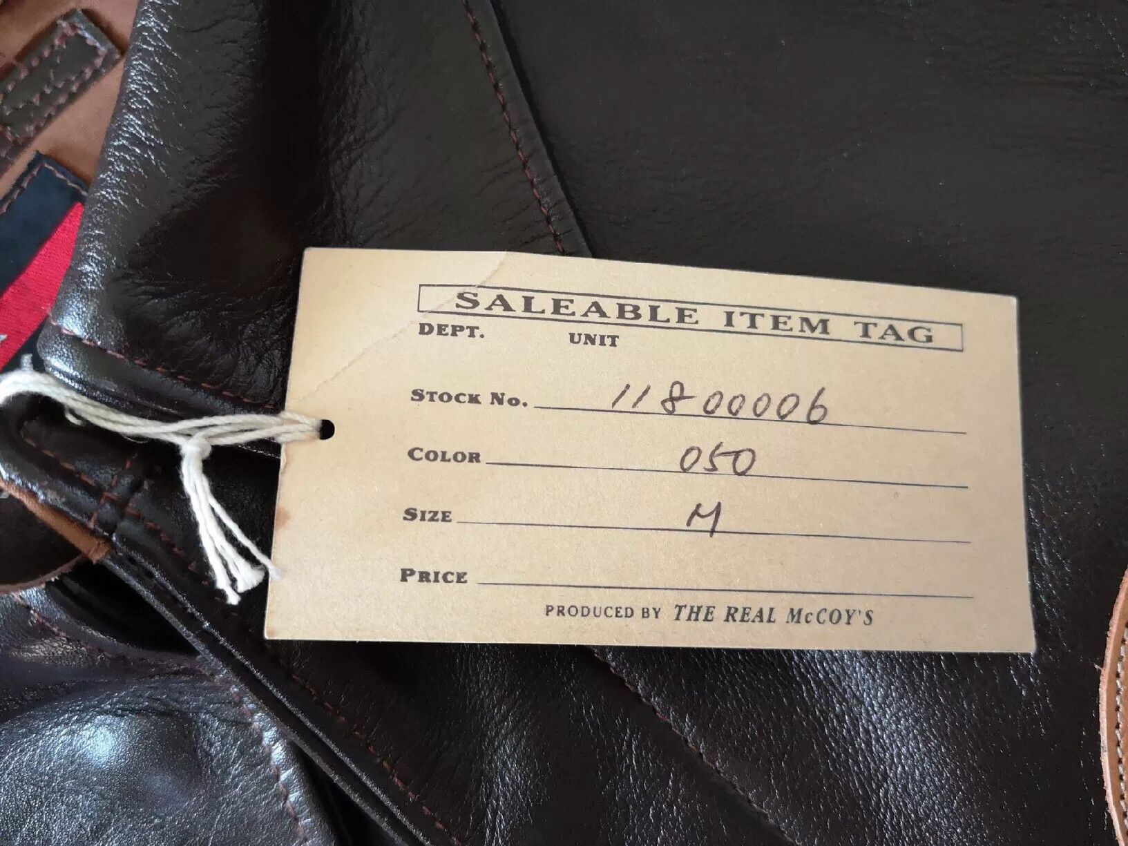 The Real McCoy's Real McCoy A2 Leather Jacket Size US M / EU 48-50 / 2 - 8 Thumbnail
