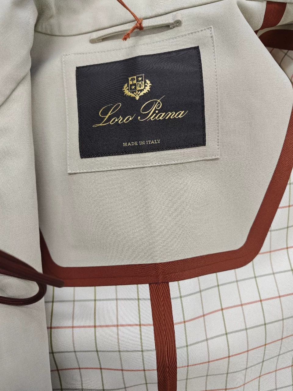Loro Piana Loro Piana Men's Beige Trench Coat Size US XS / EU 42 / 0 - 8 Thumbnail