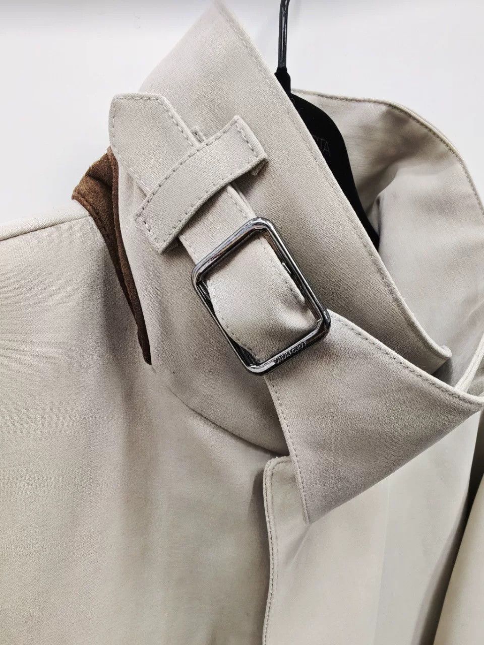 Loro Piana Loro Piana Men's Beige Trench Coat Size US XS / EU 42 / 0 - 3 Thumbnail