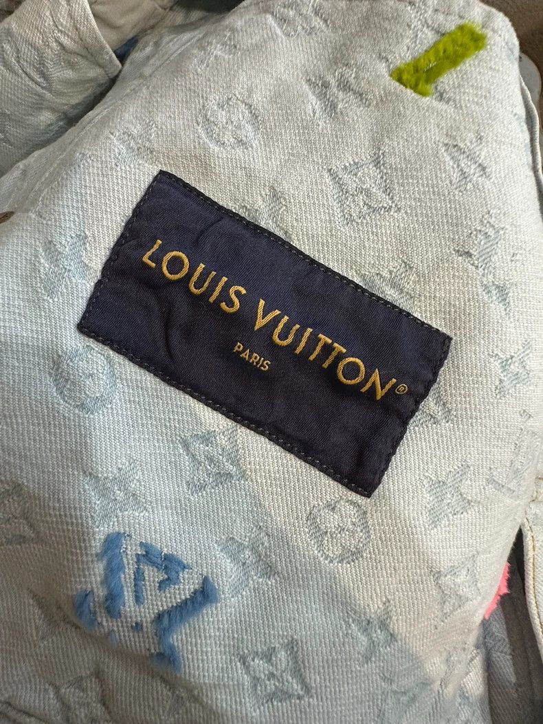 Louis Vuitton Louis Vuitton x Tyler24 Denim Jacket Size US XXL / EU 58 / 5 - 3 Thumbnail