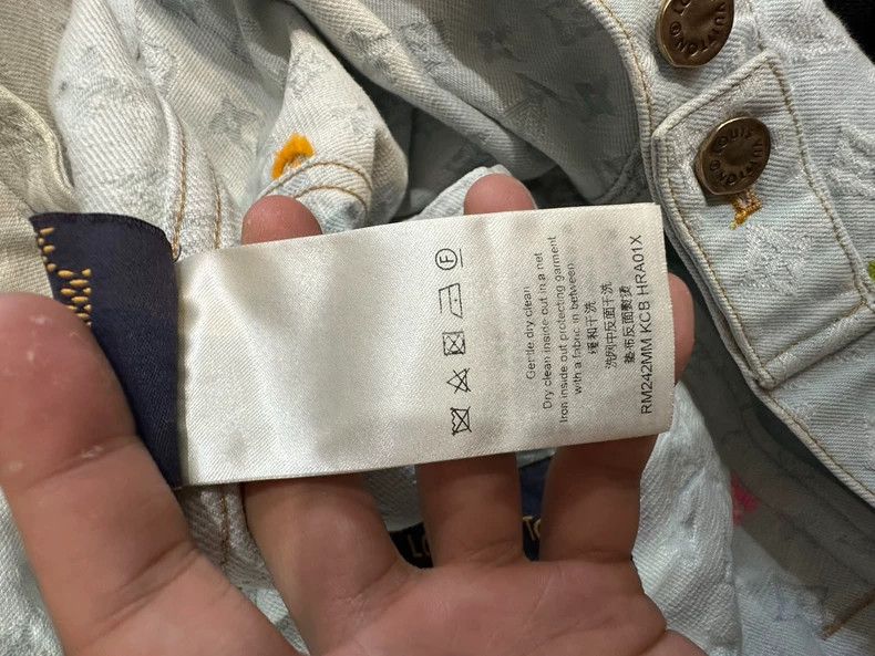 Louis Vuitton Louis Vuitton x Tyler24 Denim Jacket Size US XXL / EU 58 / 5 - 6 Thumbnail