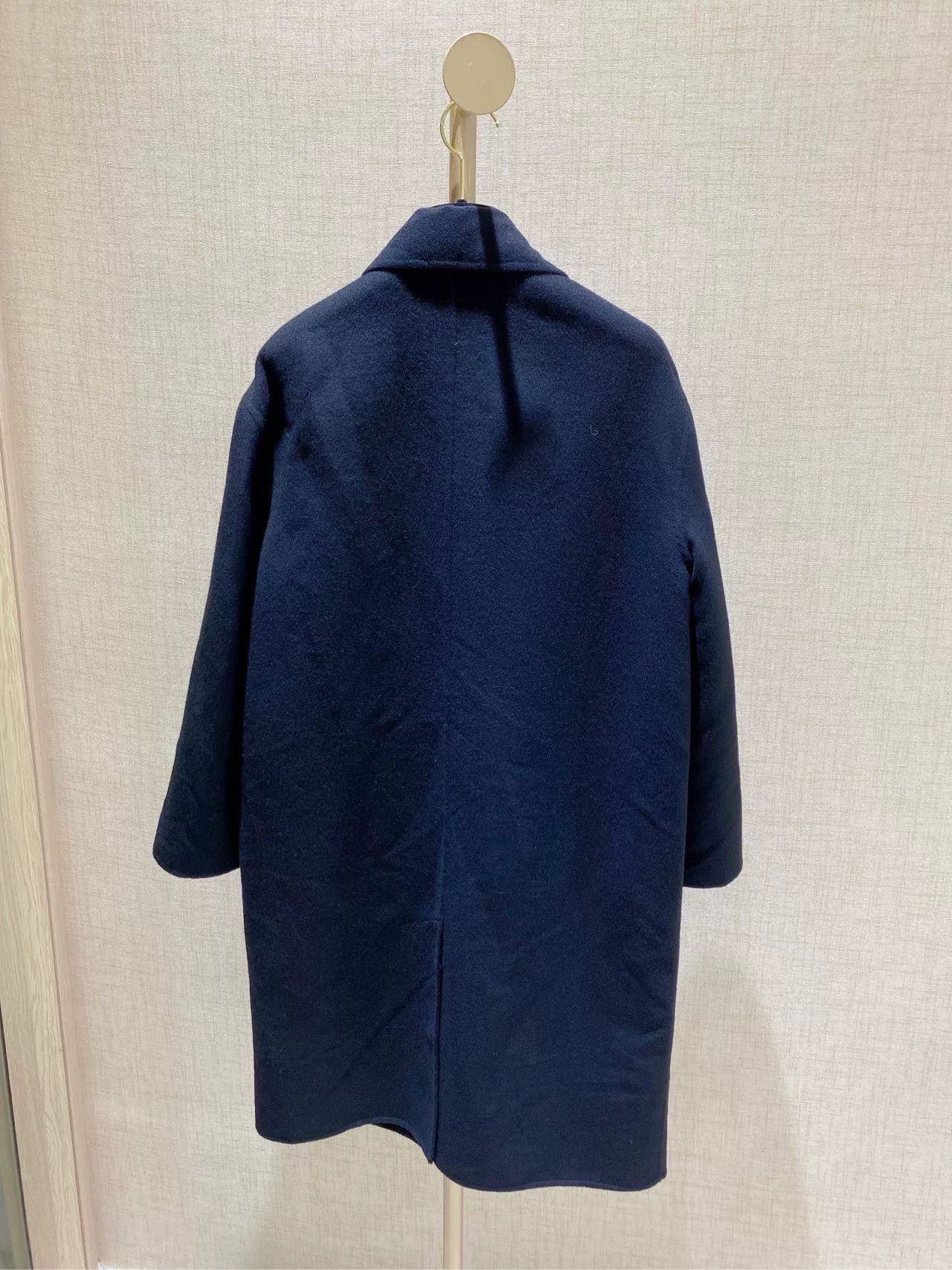 Hermes Hermes Black Long Cashmere Coat Size US XS / EU 42 / 0 - 2 Thumbnail