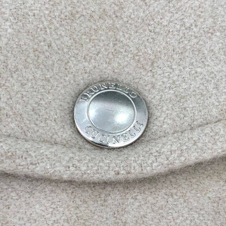 Brunello Cucinelli Brunello Cucinelli Beige Cashmere Zip Jacket Size US XS / EU 42 / 0 - 5 Thumbnail