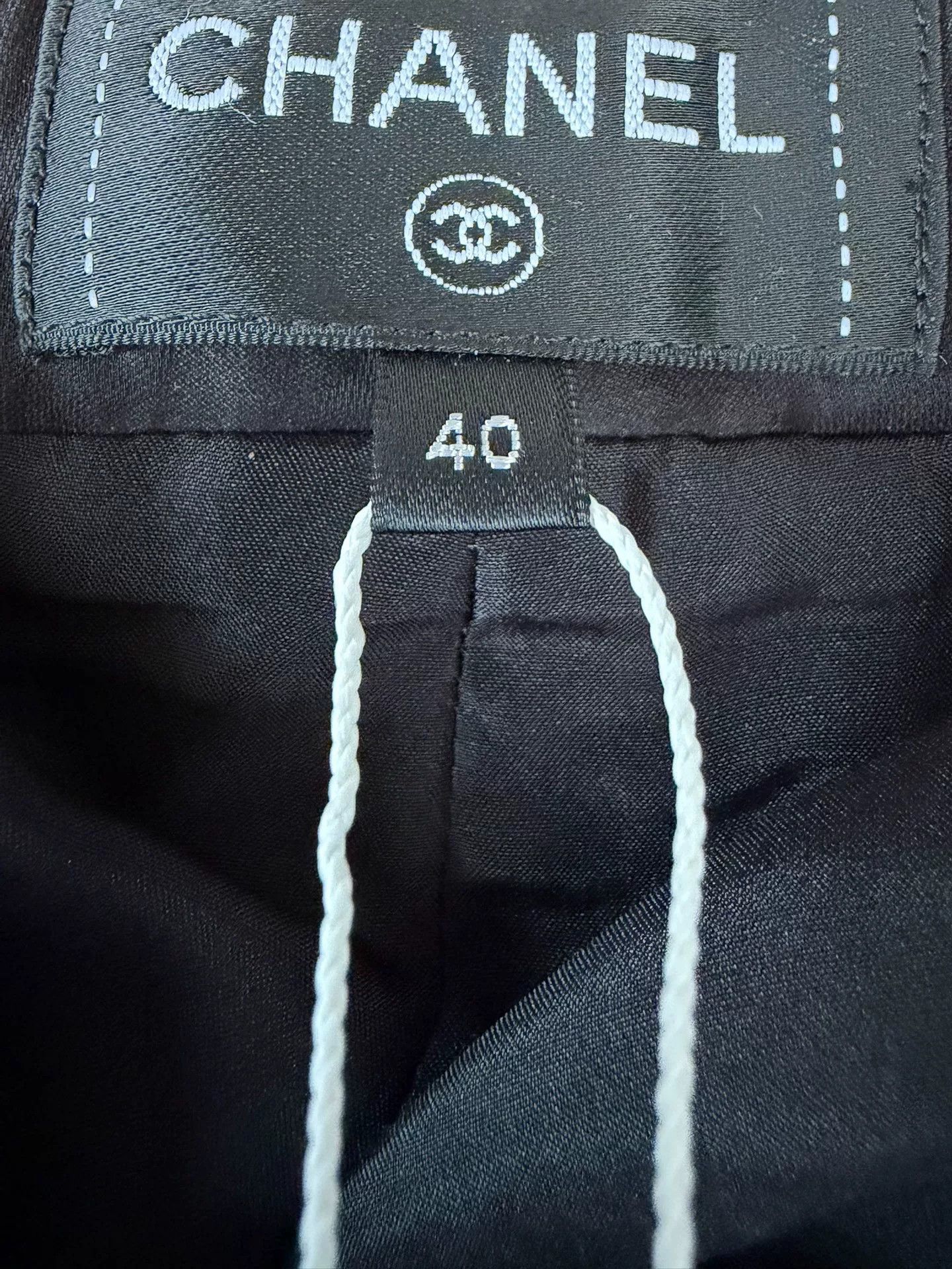 Chanel Chanel 24S CC Logo Wide-Leg Pants Size US 28 / EU 44 - 4 Thumbnail