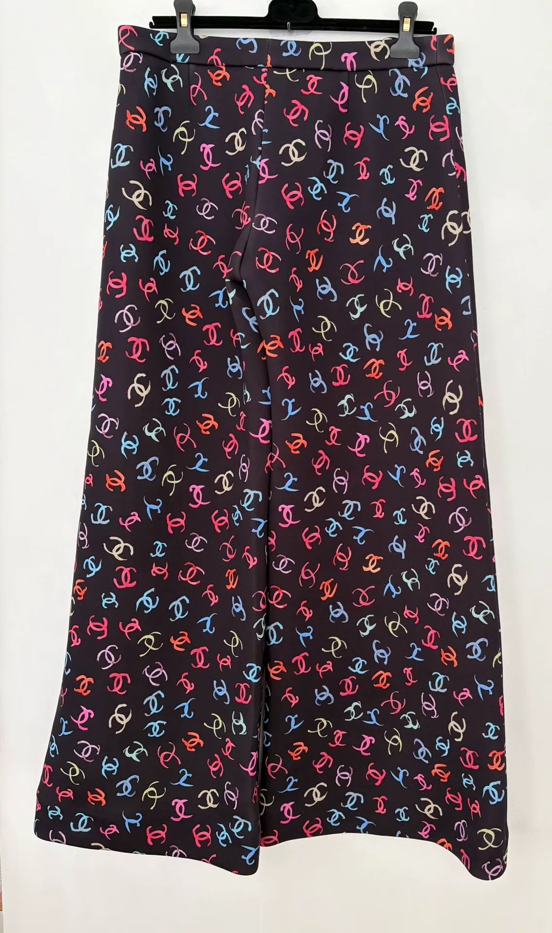 Chanel Chanel 24S CC Logo Wide-Leg Pants Size US 28 / EU 44 - 2 Thumbnail