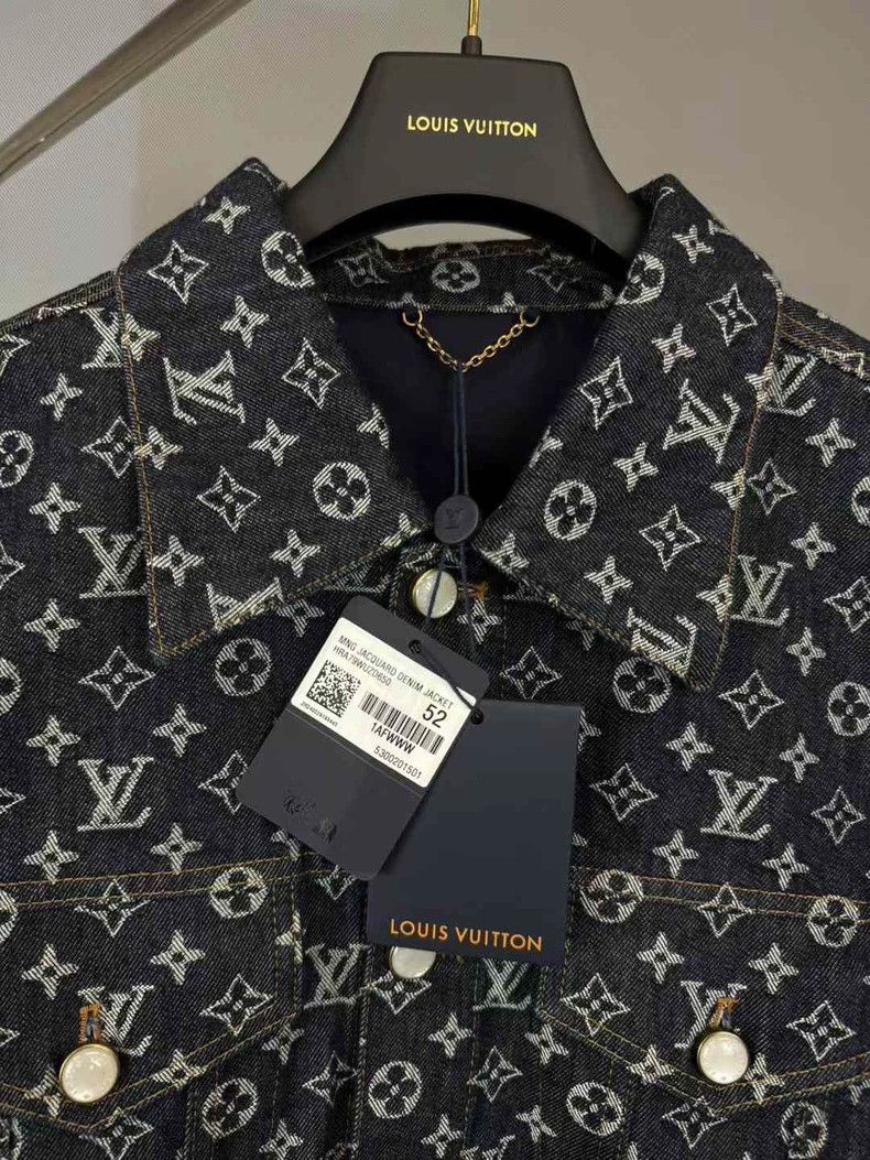 Louis Vuitton LV x Timberland Monogram Denim Jacket Size US XL / EU 56 / 4 - 3 Thumbnail