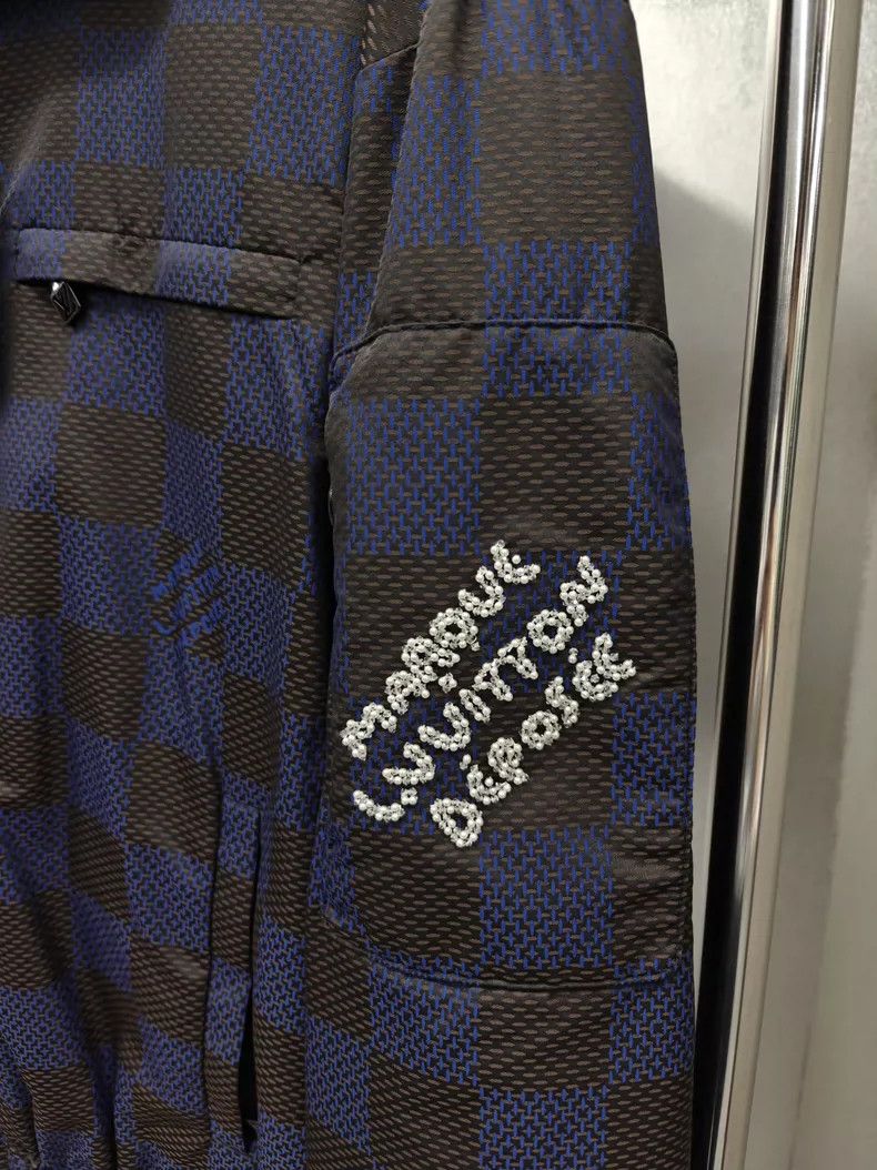Louis Vuitton LV x Pharrell Checkerboard Blue Jacket Size US L / EU 52-54 / 3 - 4 Thumbnail
