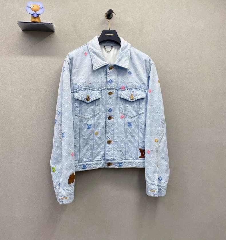 Louis Vuitton LV Monogram Denim Jacket Size US S / EU 44-46 / 1 - 4 Thumbnail