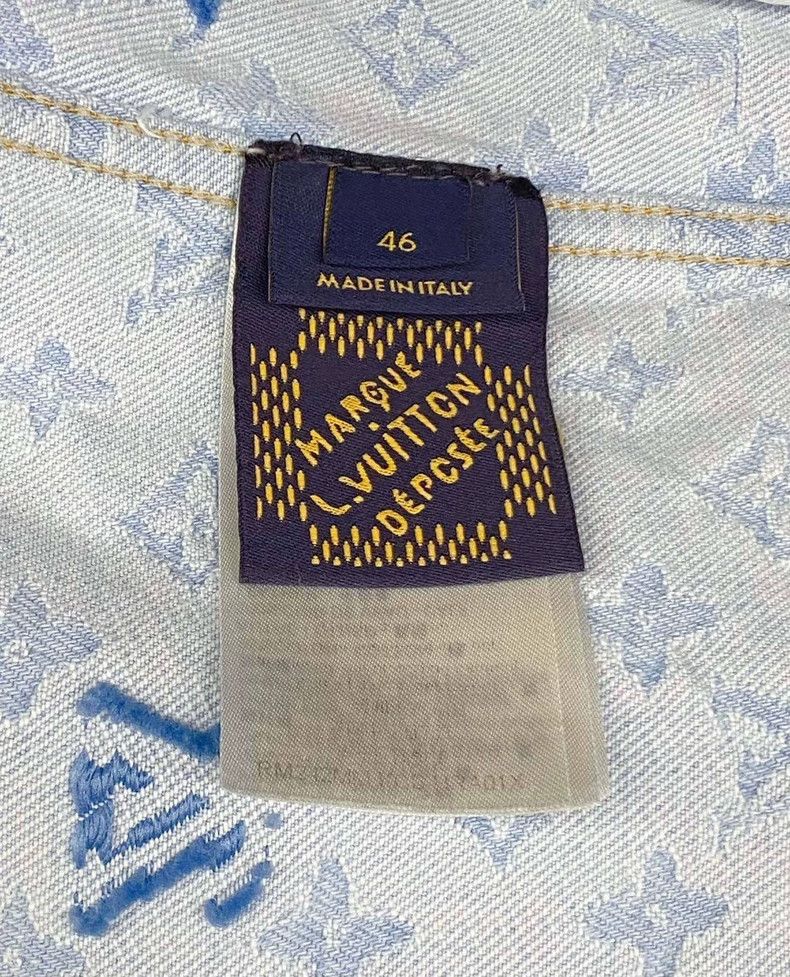 Louis Vuitton LV Monogram Denim Jacket Size US S / EU 44-46 / 1 - 7 Thumbnail