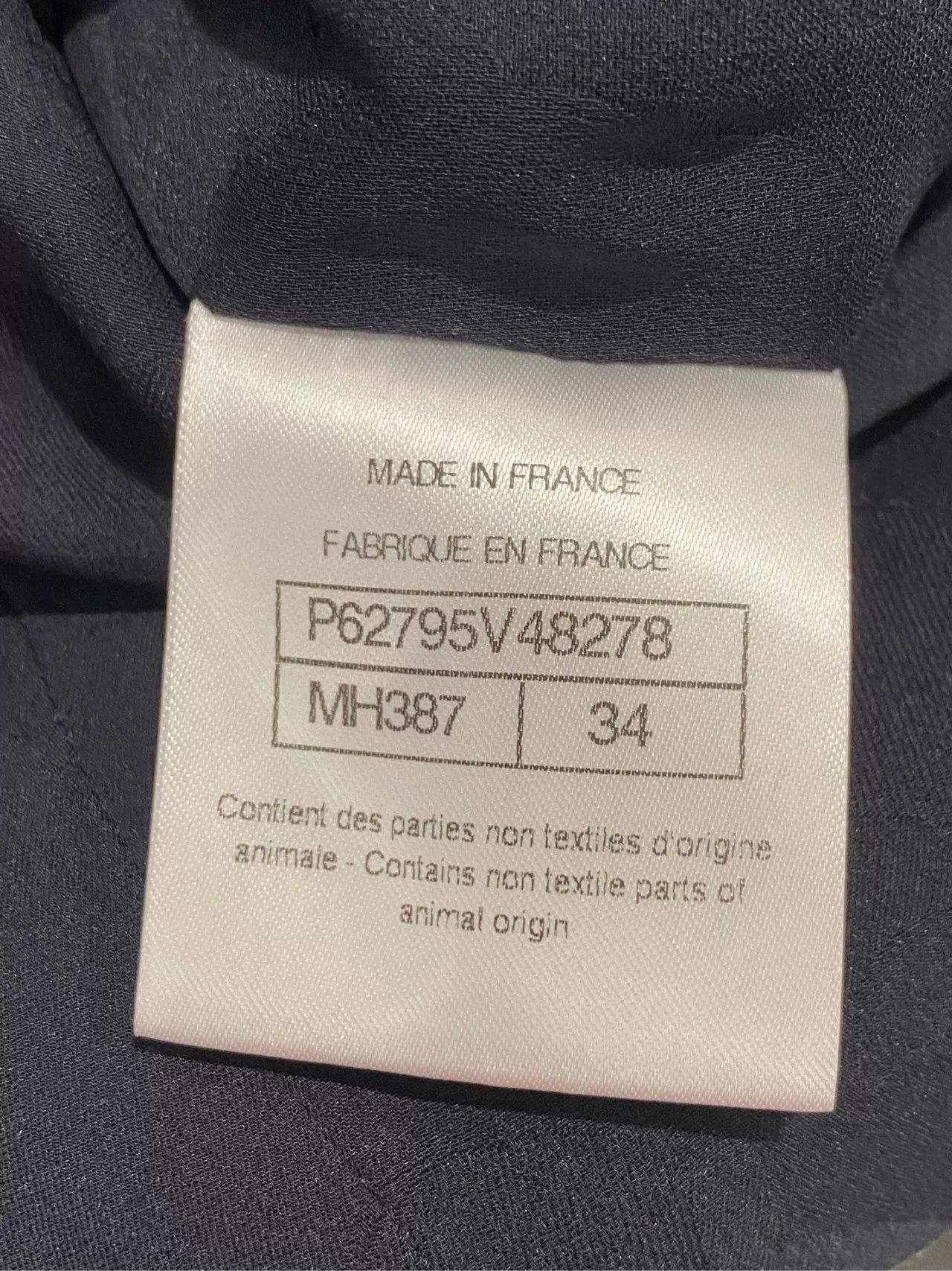 Chanel Chanel 2020 Station Series Blue Coat Size US XS / EU 42 / 0 - 5 Thumbnail