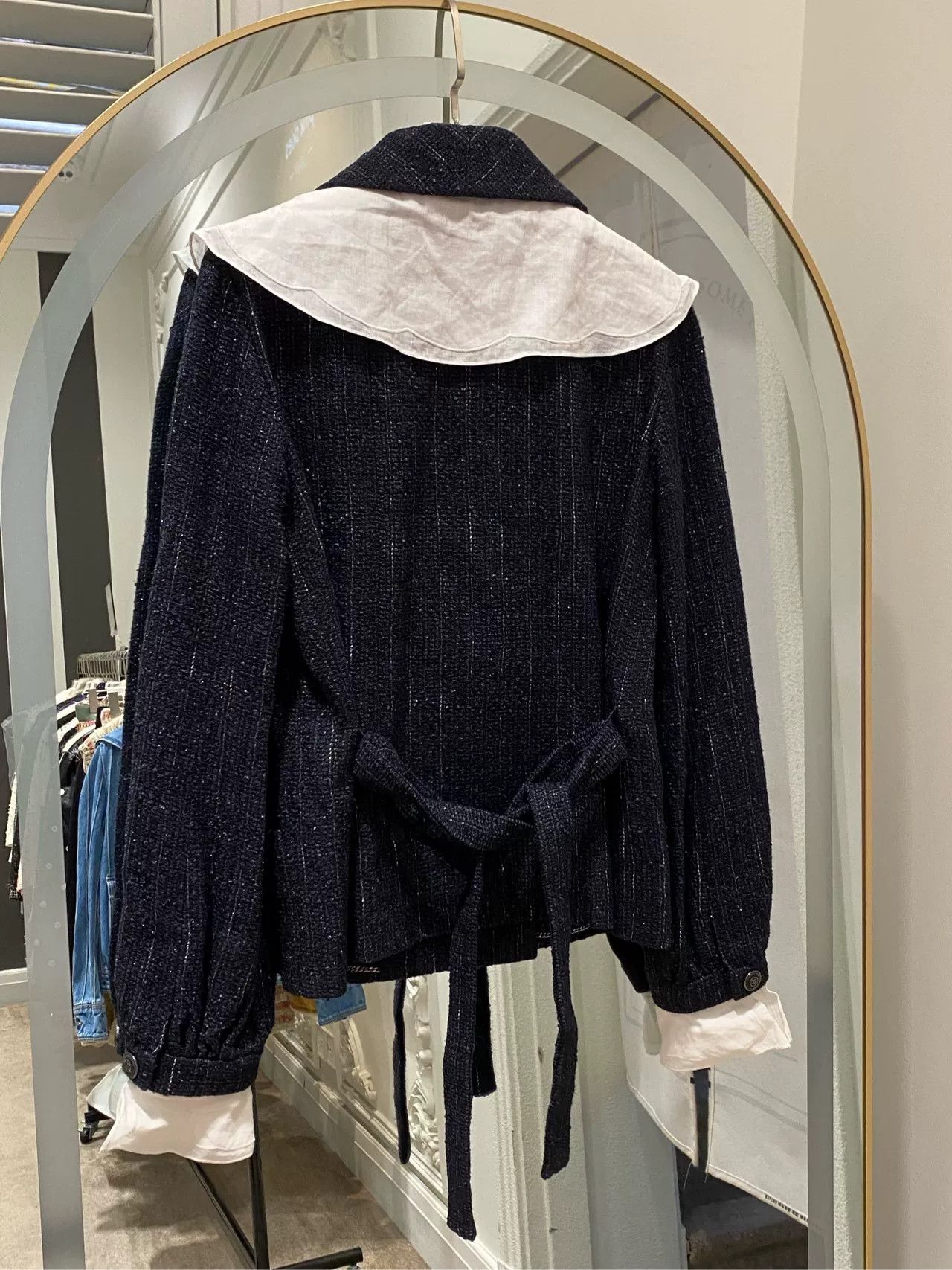 Chanel Chanel 2020 Station Series Blue Coat Size US XS / EU 42 / 0 - 2 Thumbnail