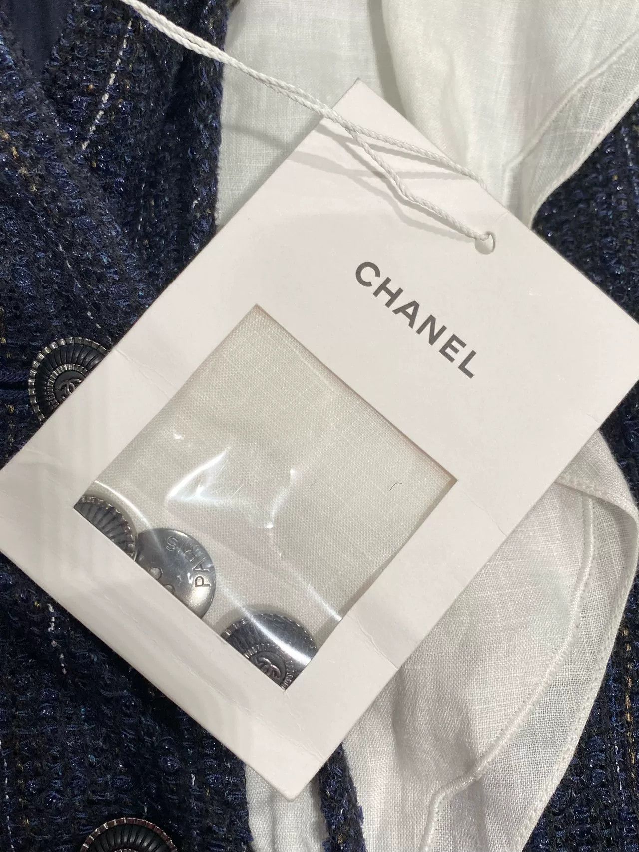 Chanel Chanel 2020 Station Series Blue Coat Size US XS / EU 42 / 0 - 4 Thumbnail