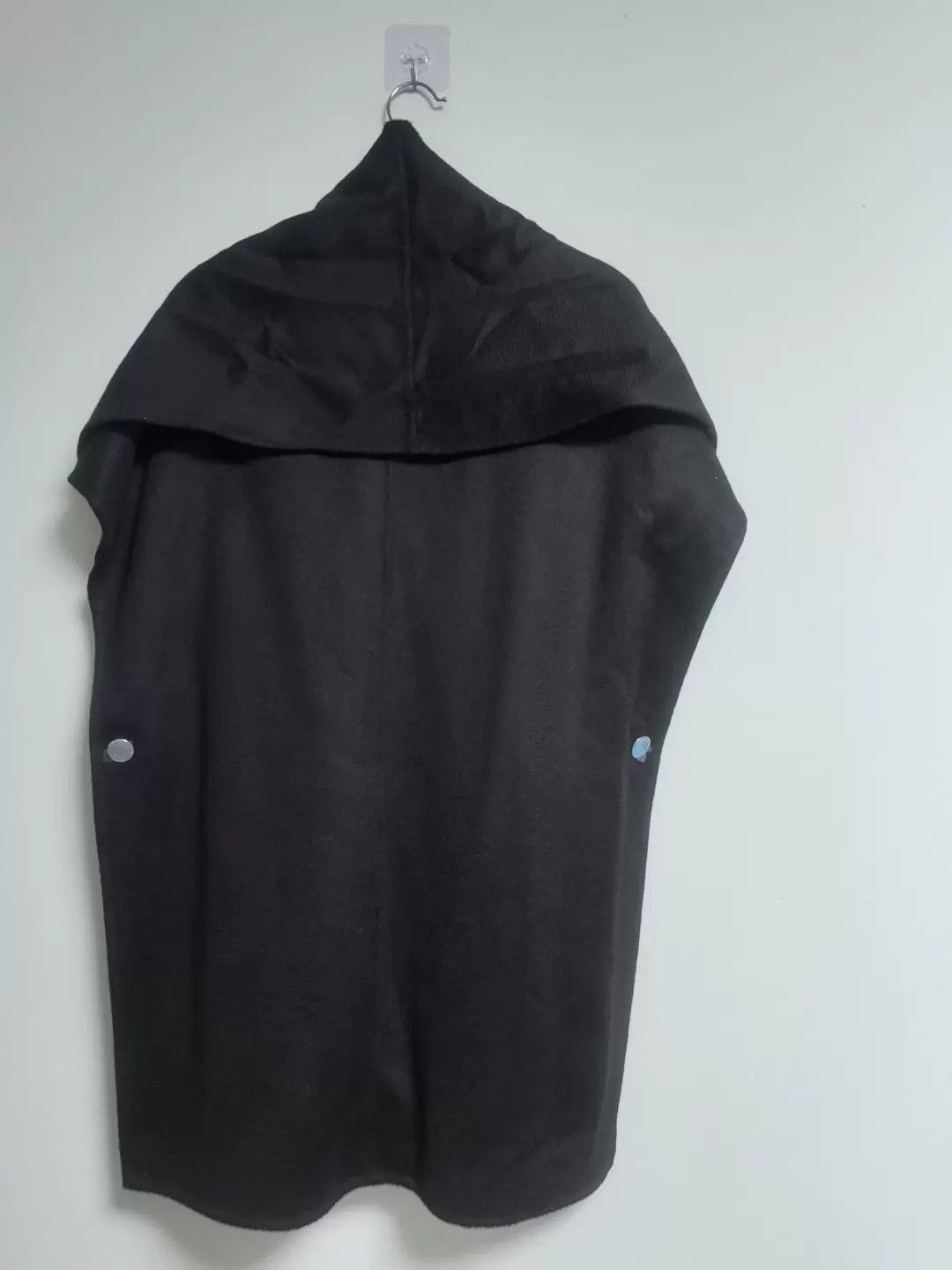 Hermes Hermes Black Cashmere Cloak with Belt Size US XS / EU 42 / 0 - 2 Thumbnail
