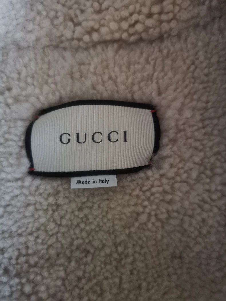 Gucci Gucci Acid Wash Shearling Jacket Size US M / EU 48-50 / 2 - 6 Thumbnail