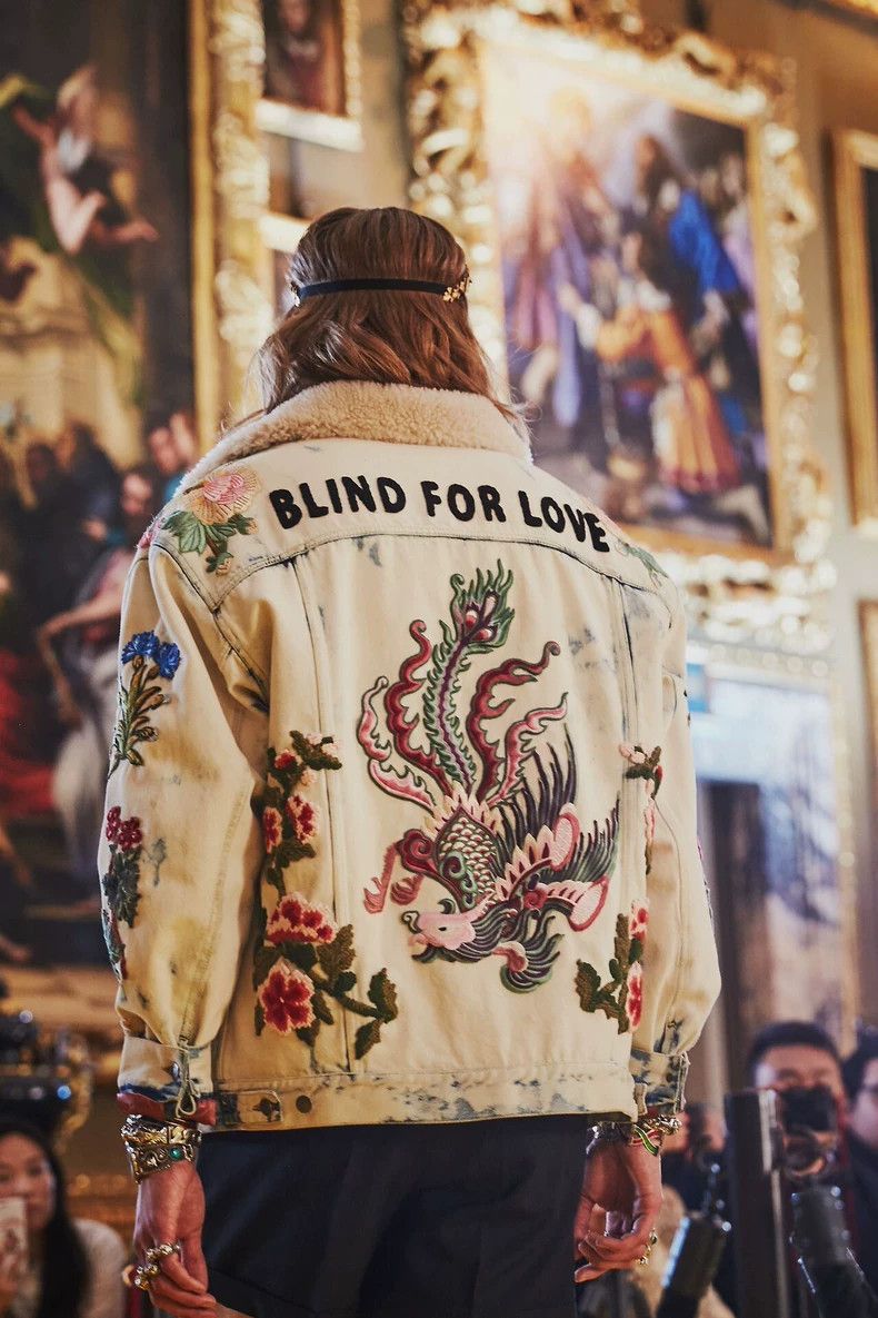 Gucci Gucci Acid Wash Shearling Jacket Size US M / EU 48-50 / 2 - 2 Thumbnail