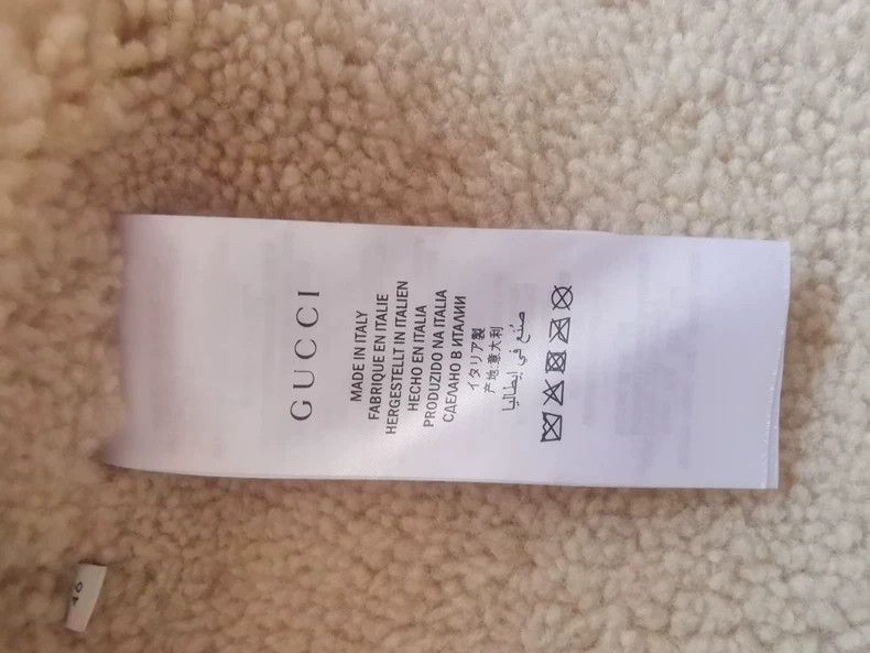 Gucci Gucci Acid Wash Shearling Jacket Size US M / EU 48-50 / 2 - 8 Thumbnail