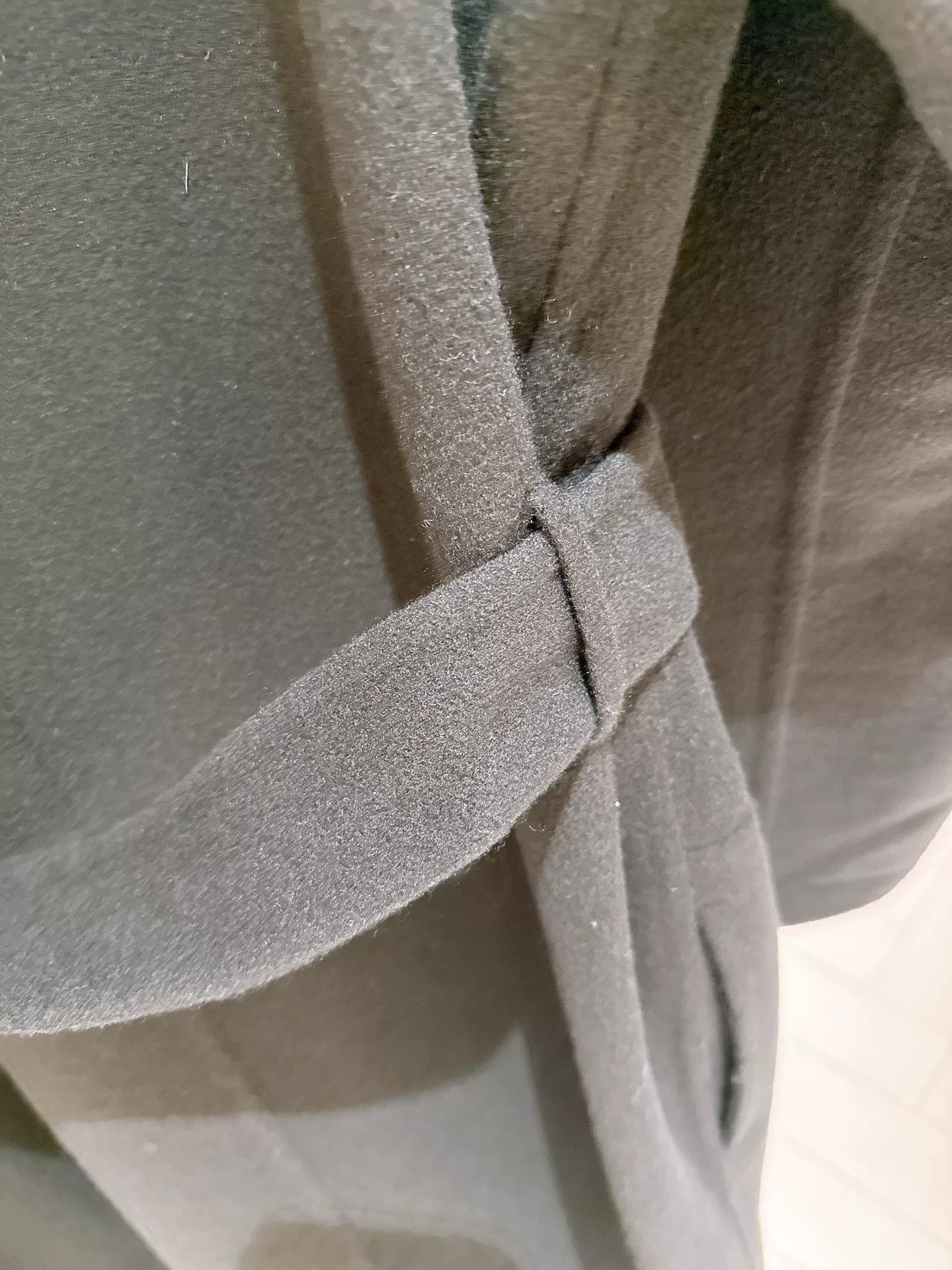 Hermes HERMES Black Shearling Patchwork Coat Size 38 Size US M / EU 48-50 / 2 - 4 Thumbnail