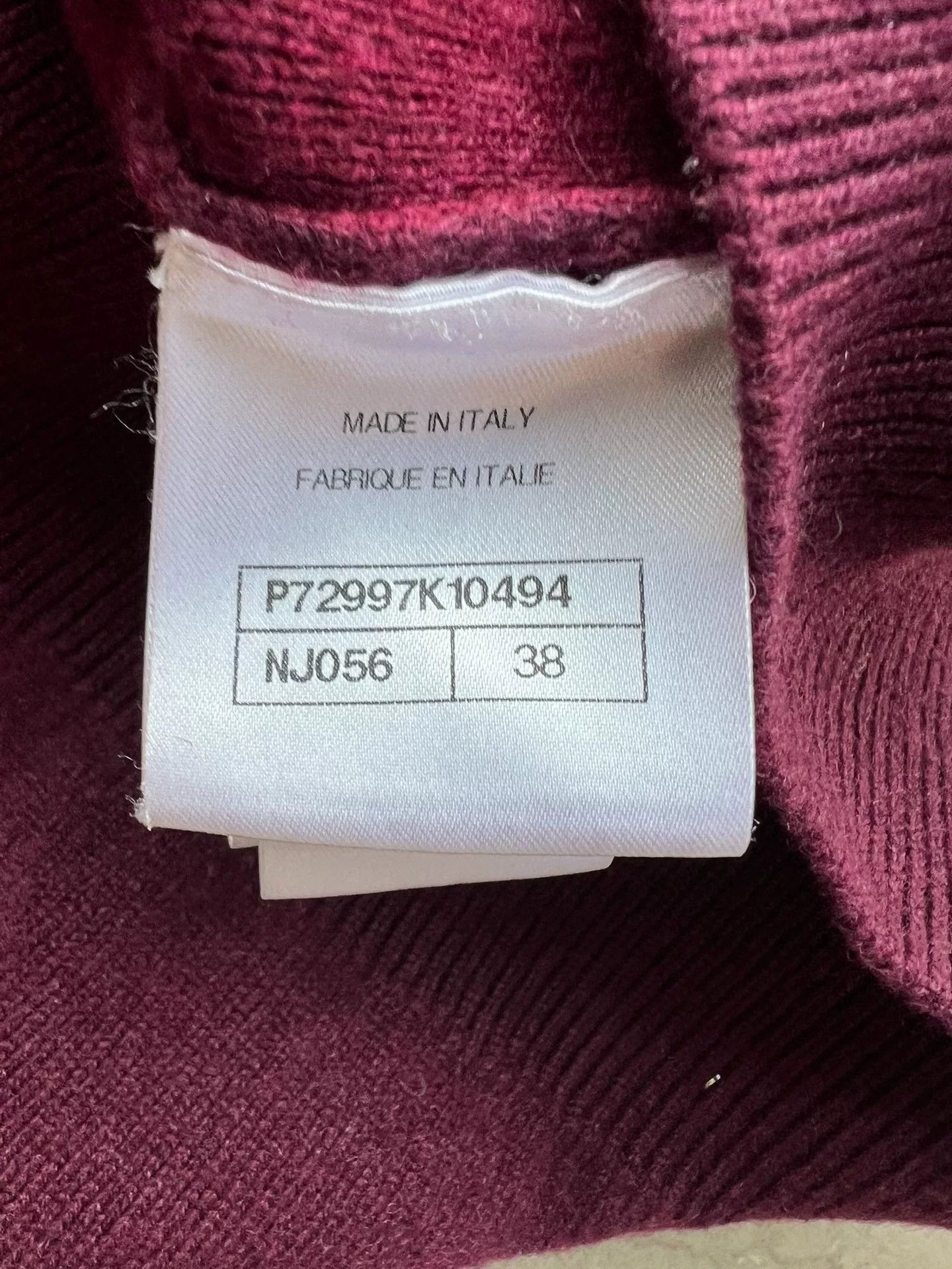 Chanel Chanel 22A Cashmere Cardigan Size 38 Size US M / EU 48-50 / 2 - 6 Thumbnail