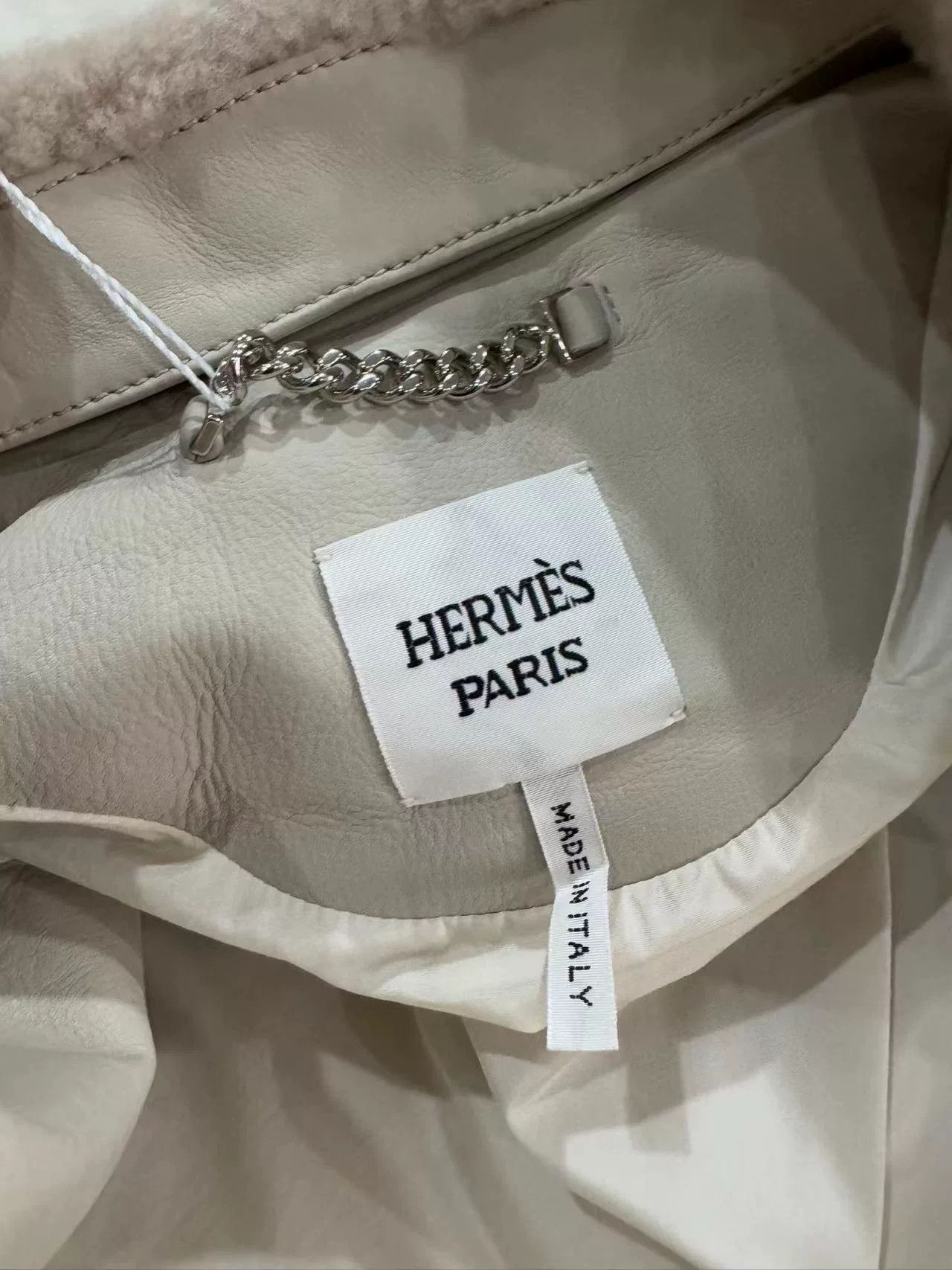 Hermes Hermes Calfskin Leather Jacket Size 36 Size US S / EU 44-46 / 1 - 4 Thumbnail
