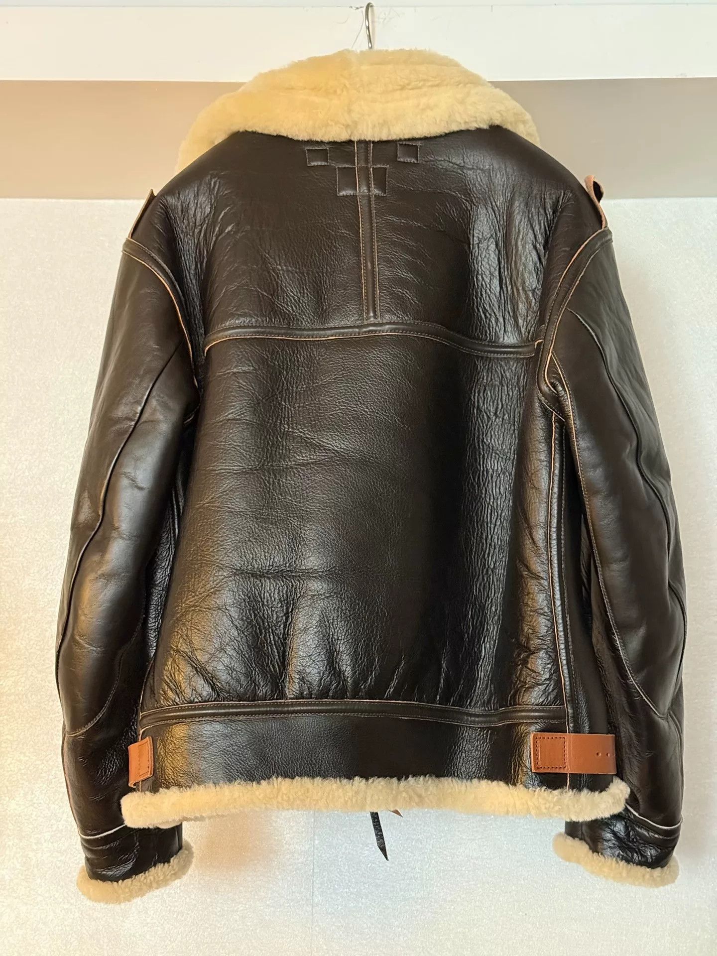 The Real McCoy's The Real McCoys 2023 B3 Leather Jacket Size US L / EU 52-54 / 3 - 3 Thumbnail
