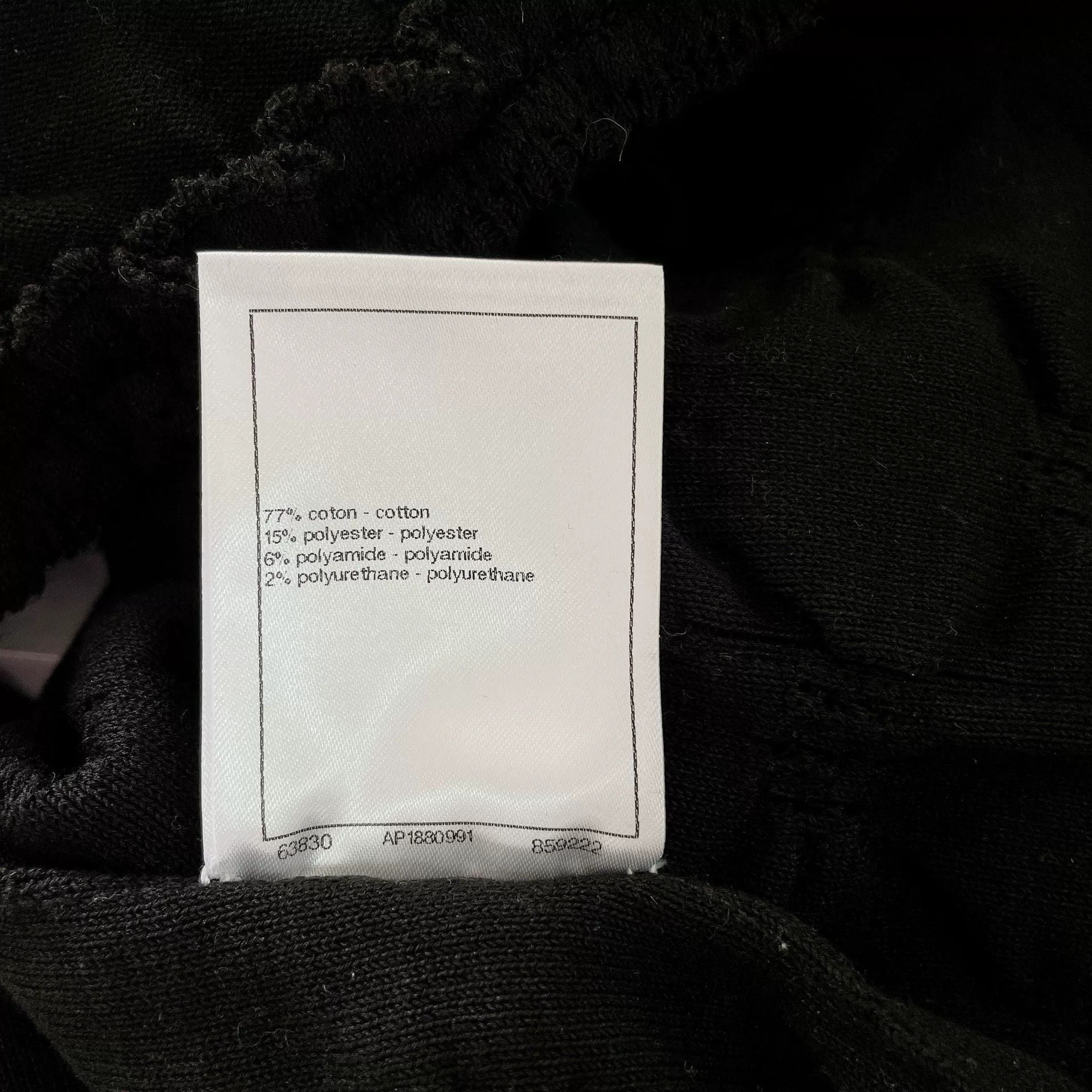 Chanel CHANEL Black Knit Cardigan Size 34 Size US S / EU 44-46 / 1 - 9 Thumbnail