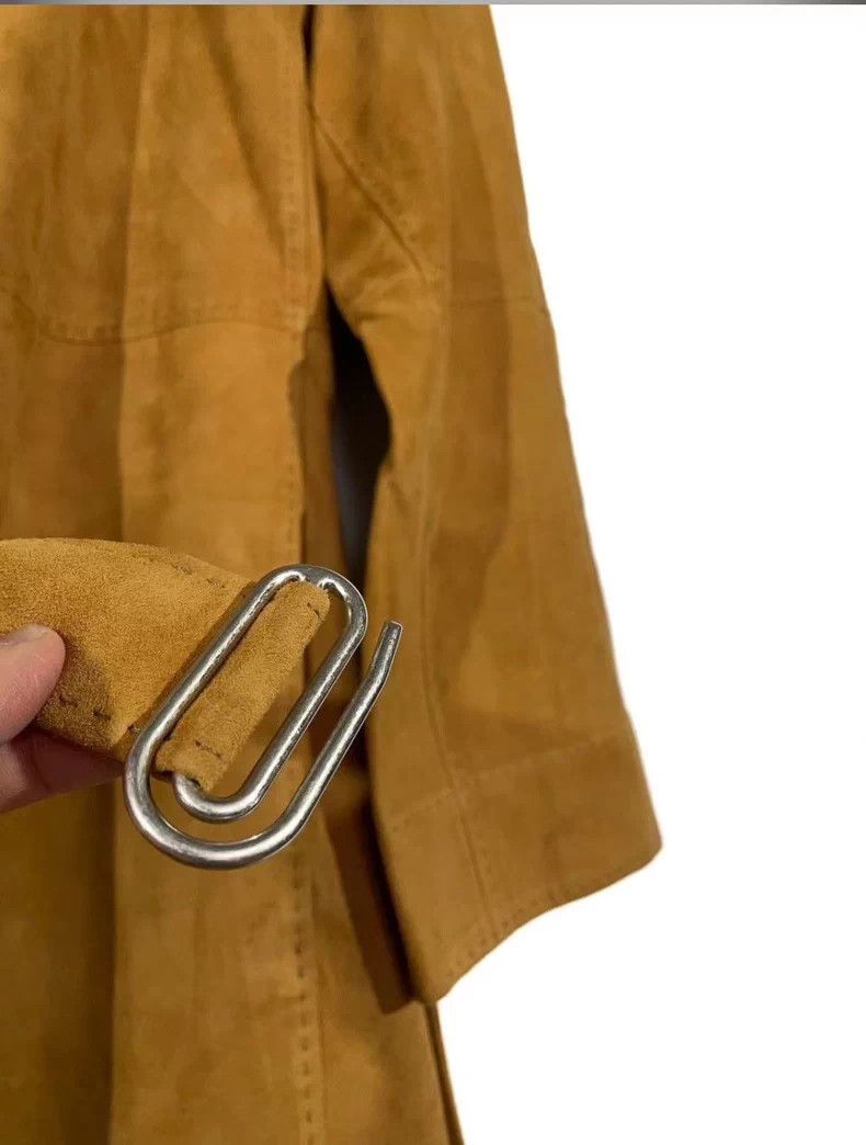 Hermes Hermes Leather Suede Coat Size US S / EU 44-46 / 1 - 3 Thumbnail