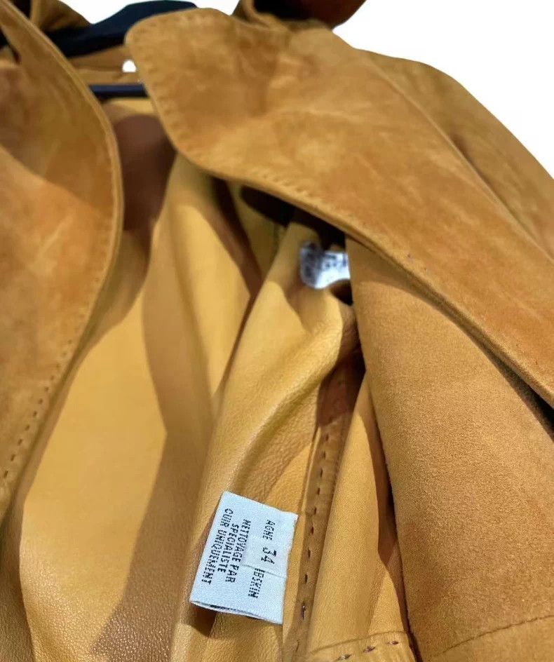 Hermes Hermes Leather Suede Coat Size US S / EU 44-46 / 1 - 5 Thumbnail