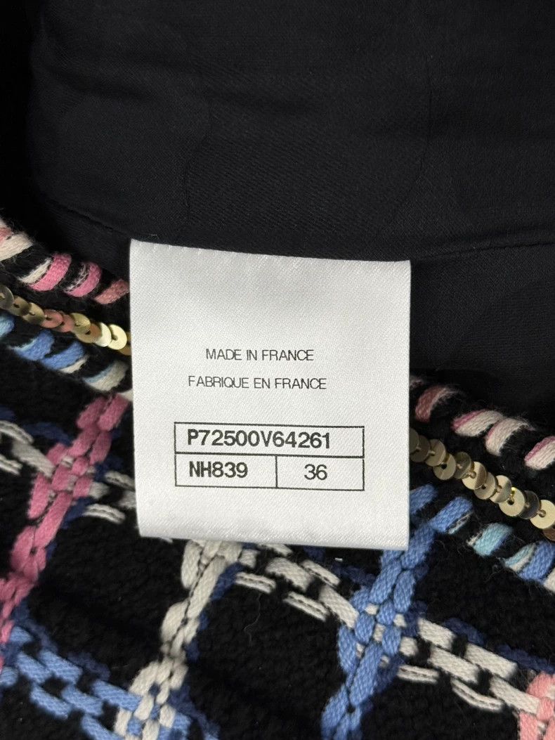Chanel Chanel Tweed Check Four-Pocket Jacket Size US M / EU 48-50 / 2 - 5 Thumbnail