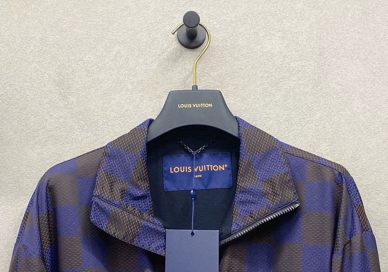 Louis Vuitton Louis Vuitton x Pharrell Blue Check Jacket Size US L / EU 52-54 / 3 - 5 Thumbnail