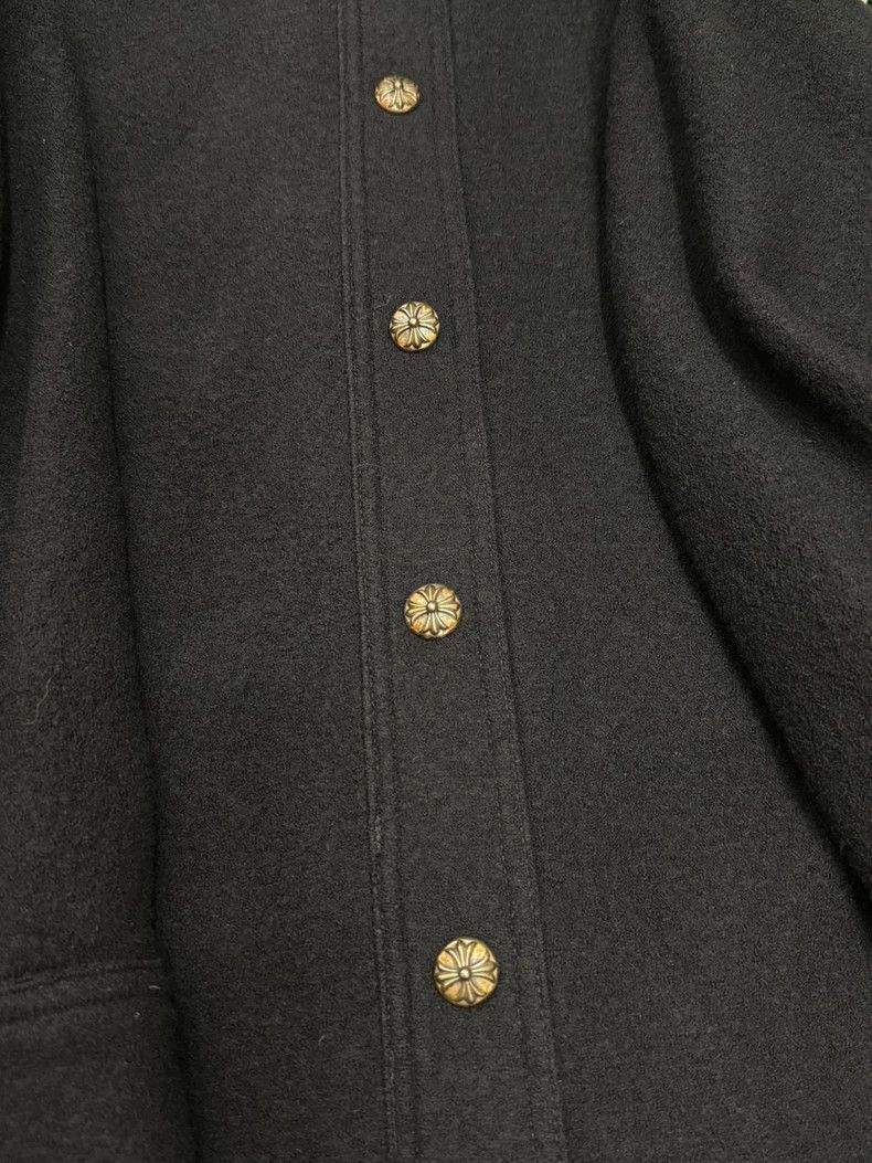 Chrome Hearts Chrome Hearts Black Wool Jacket Size US XS / EU 42 / 0 - 3 Thumbnail
