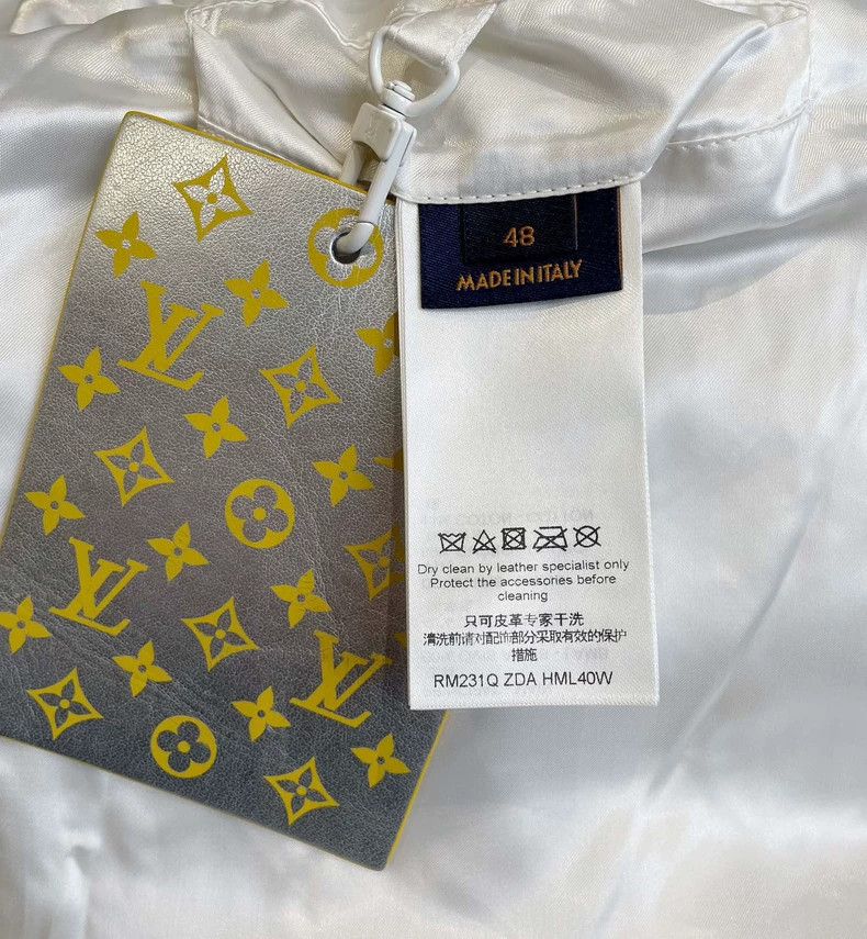 Louis Vuitton Louis Vuitton White Monogram Jacket Size US L / EU 52-54 / 3 - 4 Thumbnail