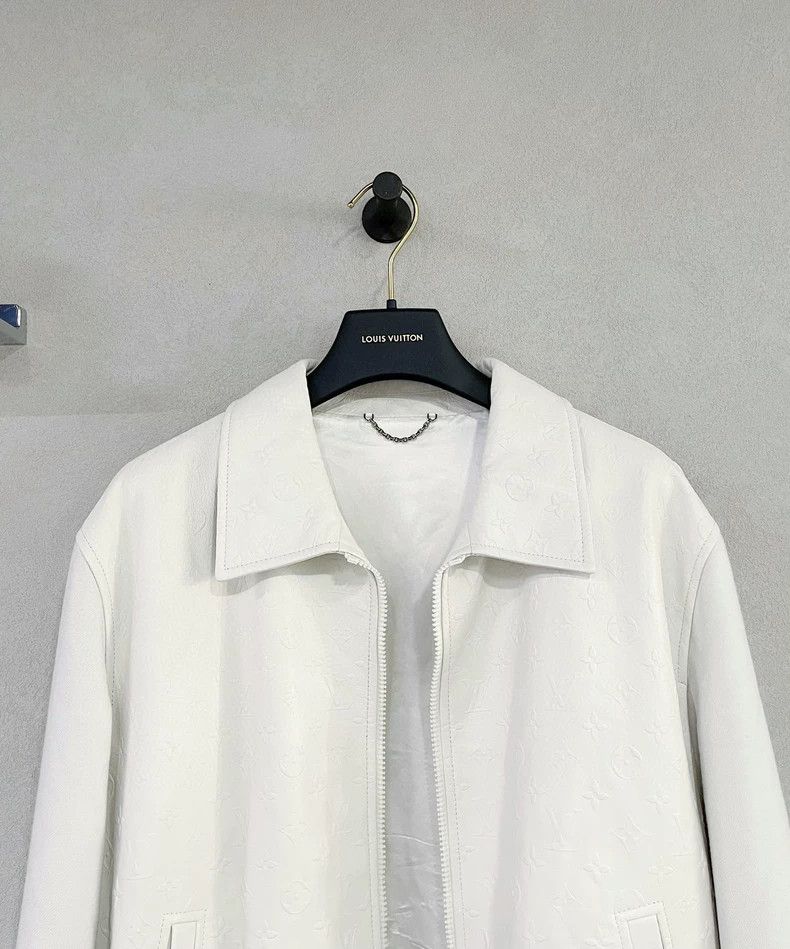 Louis Vuitton Louis Vuitton White Monogram Jacket Size US XL / EU 56 / 4 - 3 Thumbnail