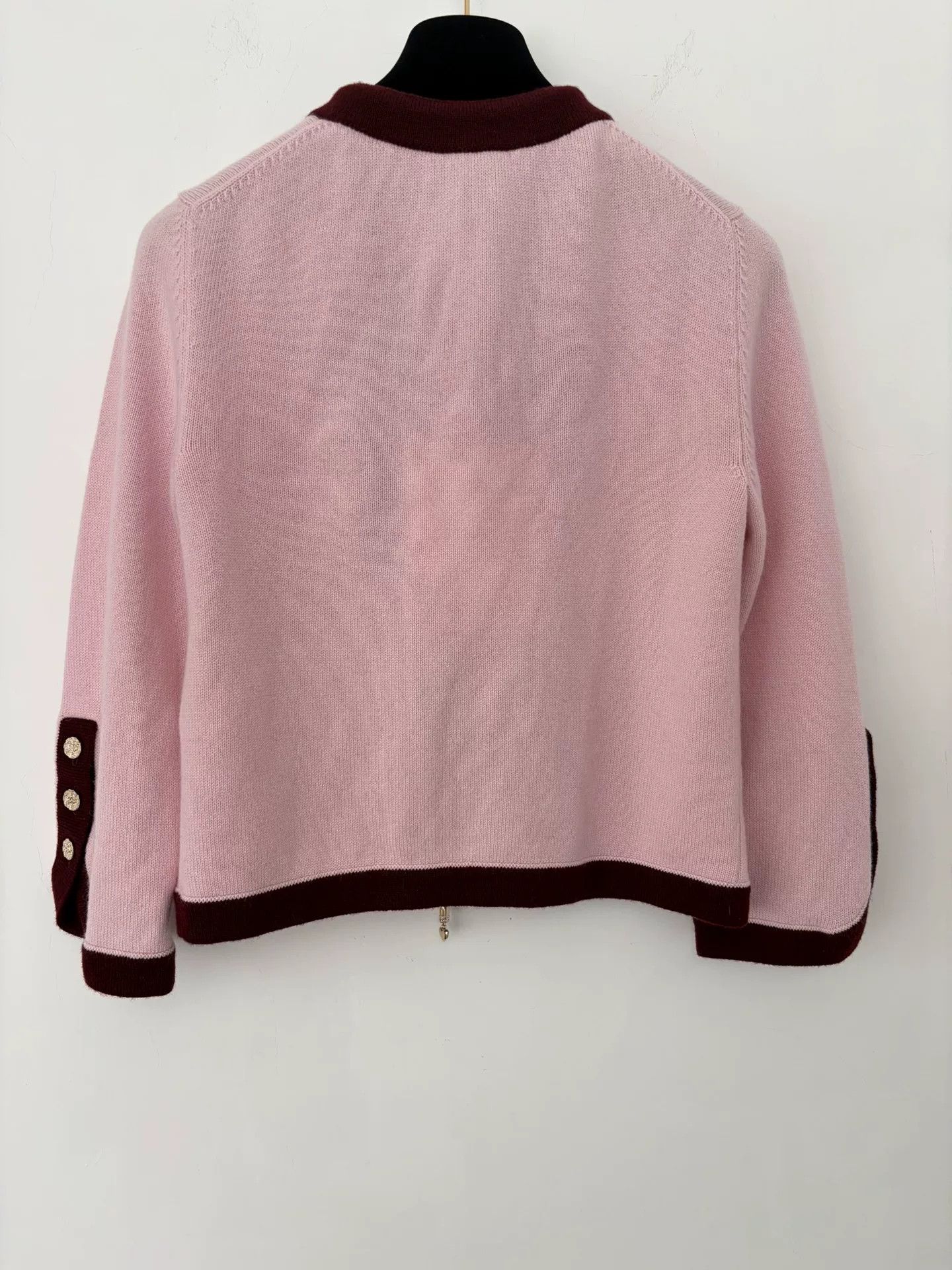 Chanel Chanel Pink Short Tie Cardigan Size 36 Size US S / EU 44-46 / 1 - 2 Thumbnail