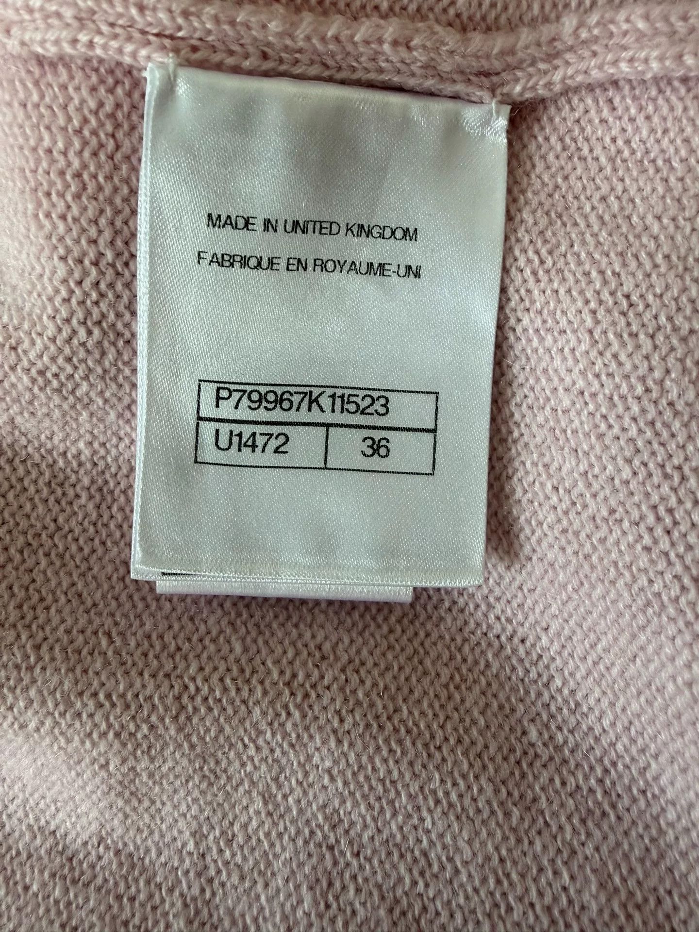 Chanel Chanel Pink Short Tie Cardigan Size 36 Size US S / EU 44-46 / 1 - 7 Thumbnail