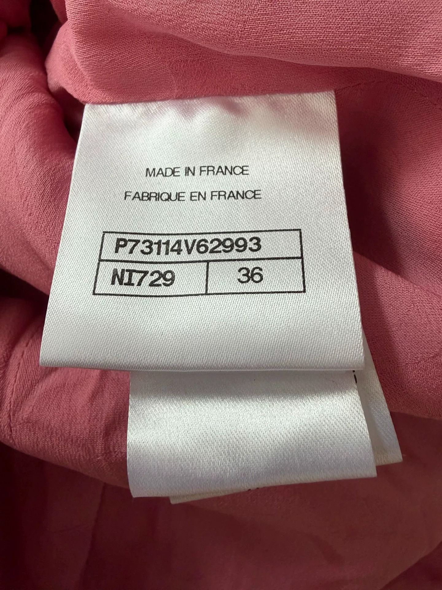 Chanel Chanel 22A Pink Tweed Mid-Length Coat Size US S / EU 44-46 / 1 - 6 Thumbnail