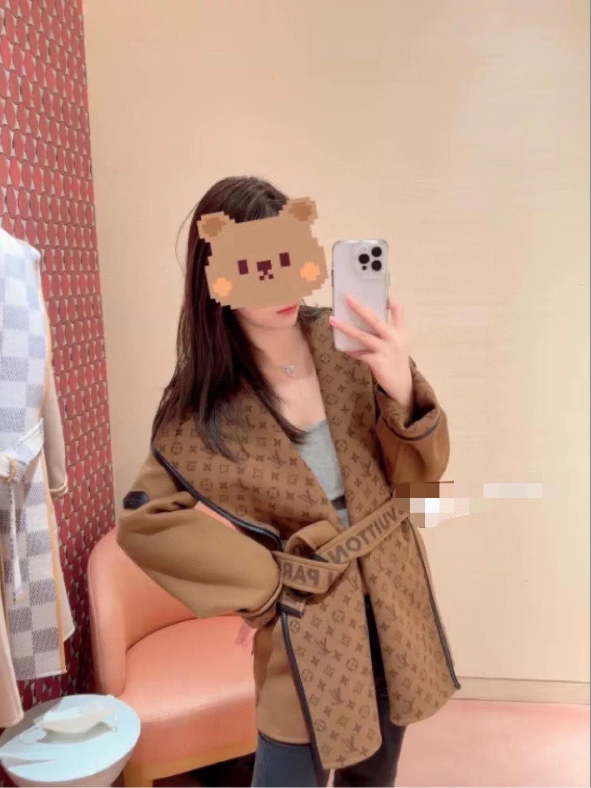 Louis Vuitton Louis Vuitton Brown Monogram Robe Coat Size US M / EU 48-50 / 2 - 7 Thumbnail