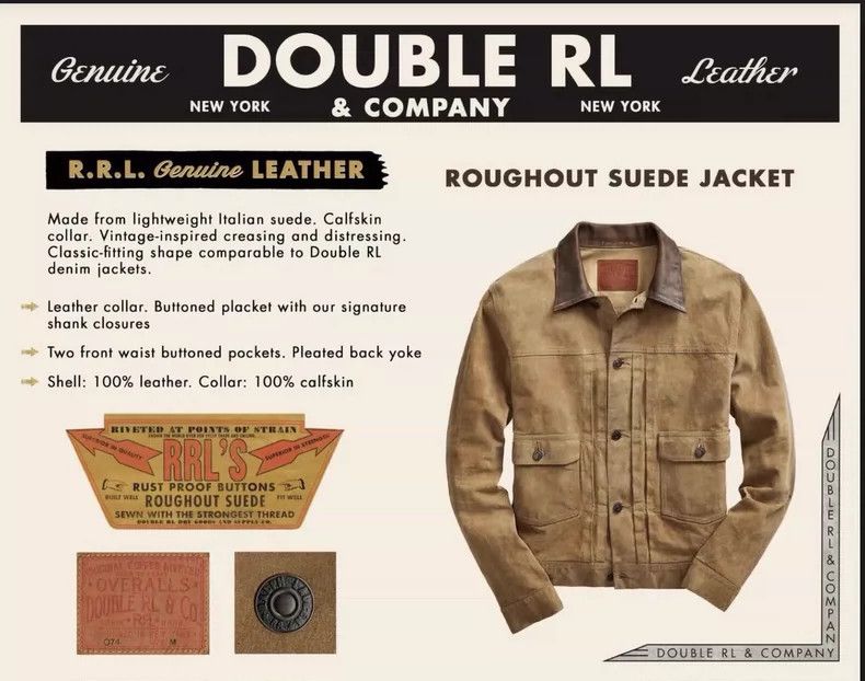 RRL Ralph Lauren RRL 507 Leather Jacket & Pants Size US M / EU 48-50 / 2 - 4 Thumbnail
